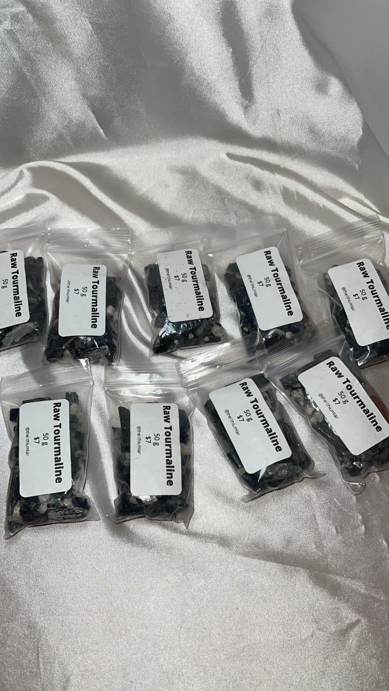 Black Tourmaline Raw Bundle