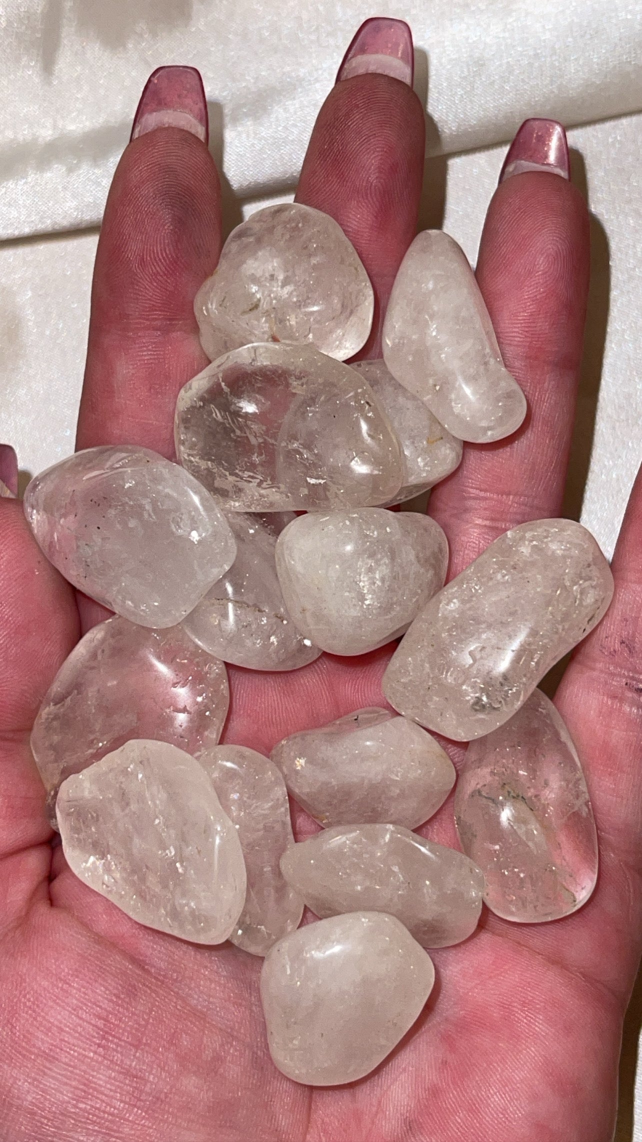 Quartz Tumble (Smoky/Clear)