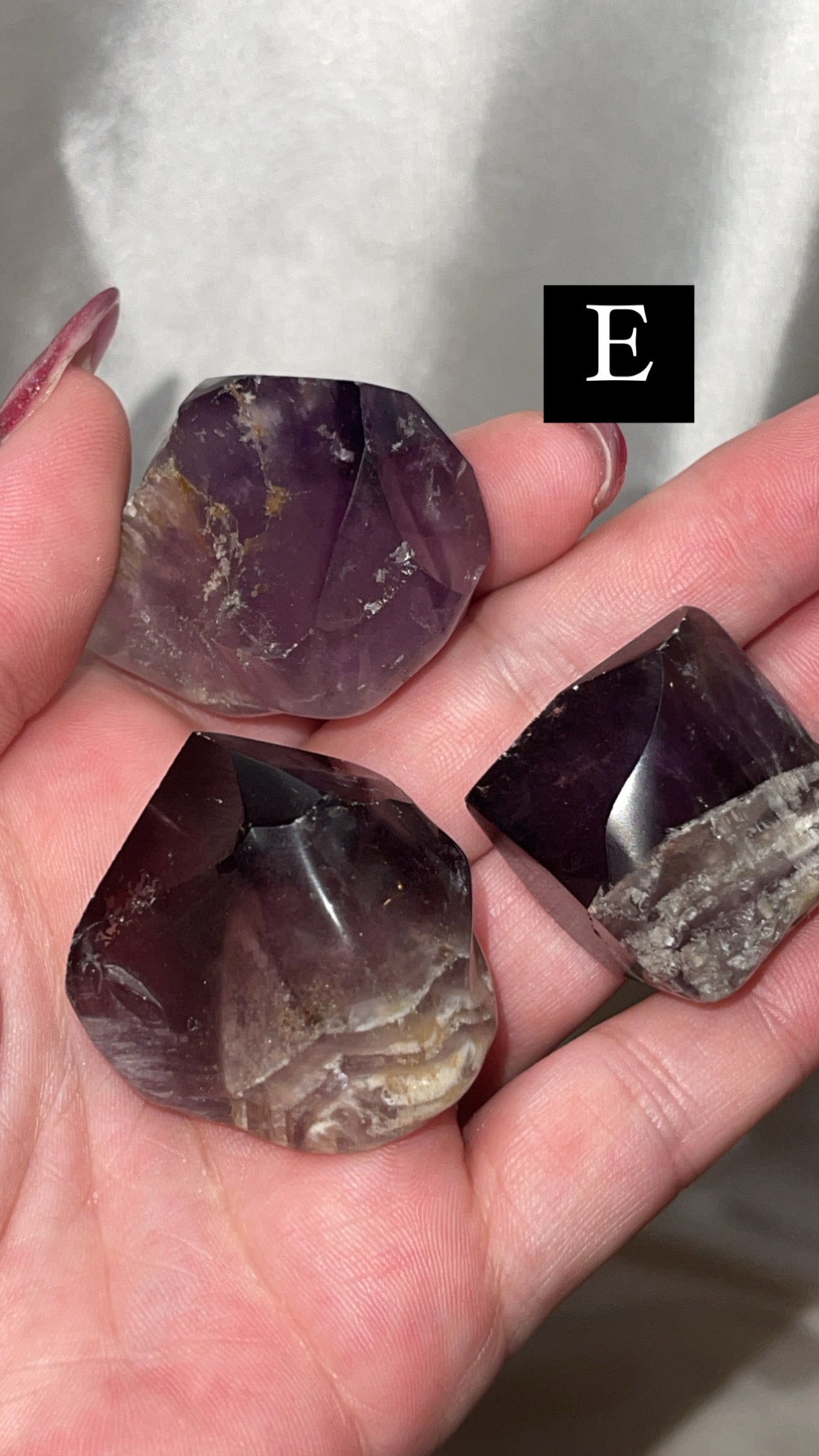 Amethyst Phantom Polished Point Bundle (Choose Your Own!)