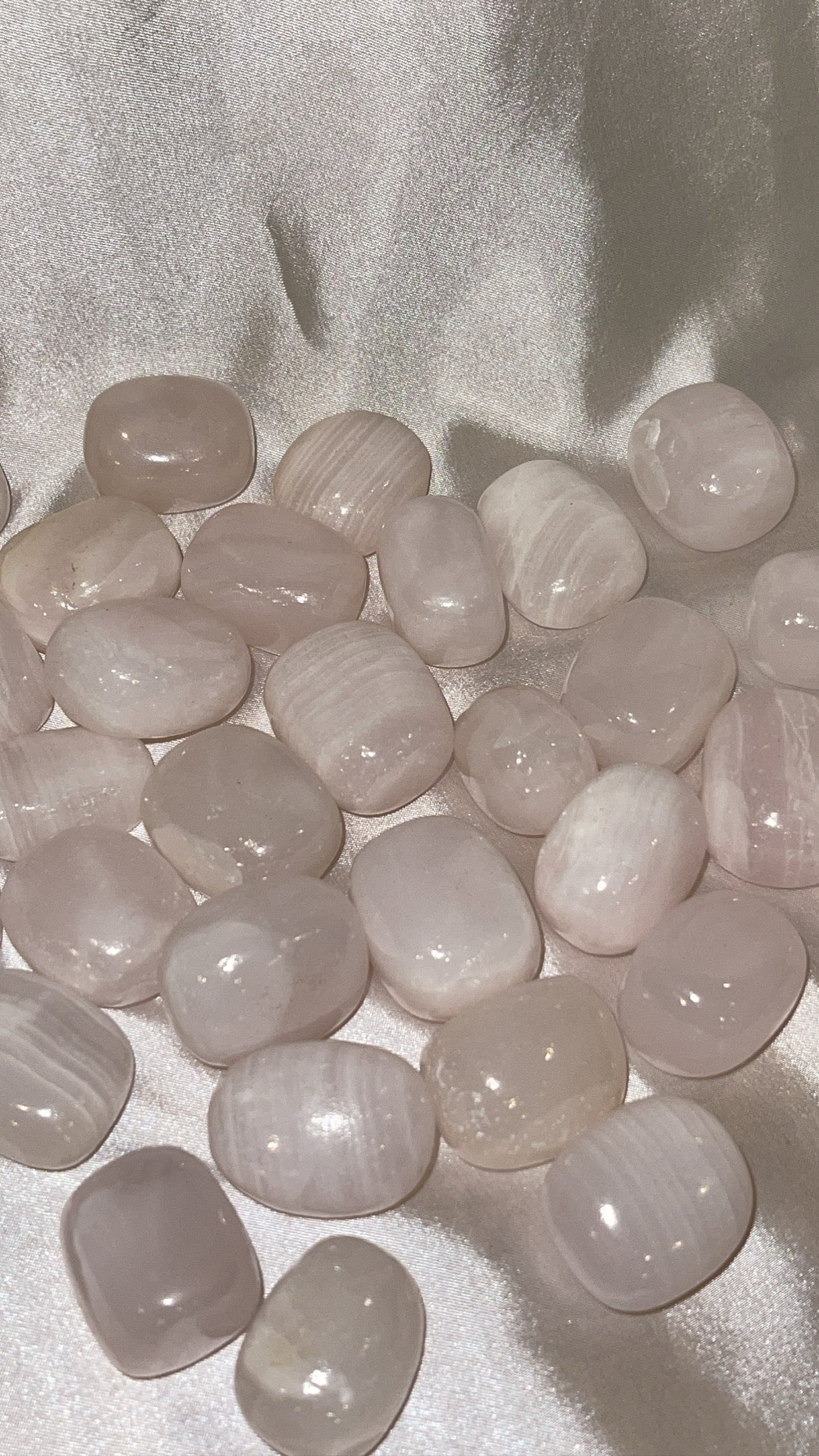 Pink Mangano Calcite Tumble