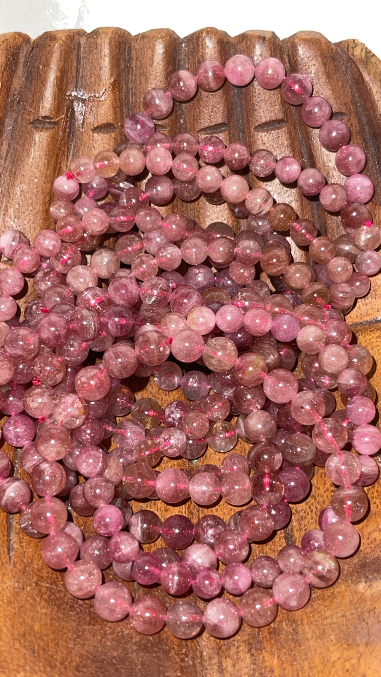 Pink Tourmaline AAA Bracelet 7mm