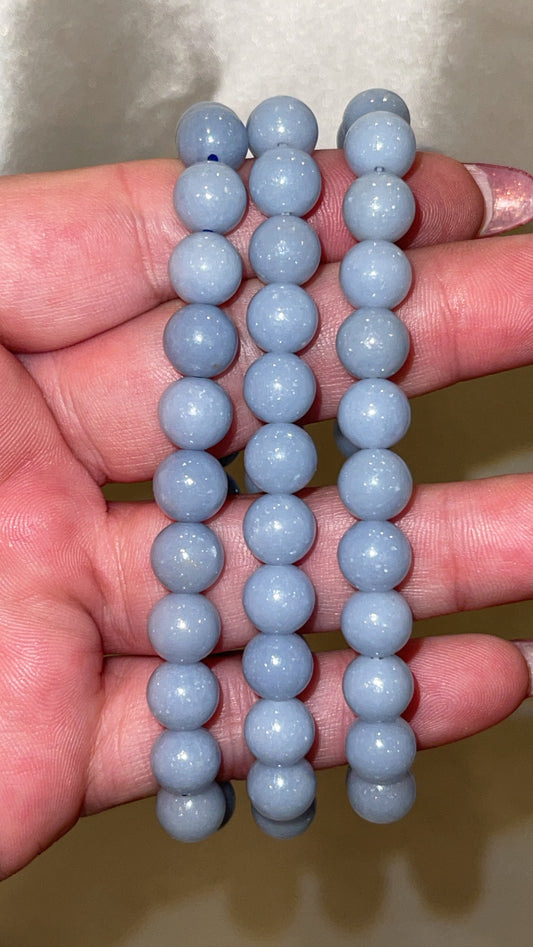 Angelite Bracelet 8mm
