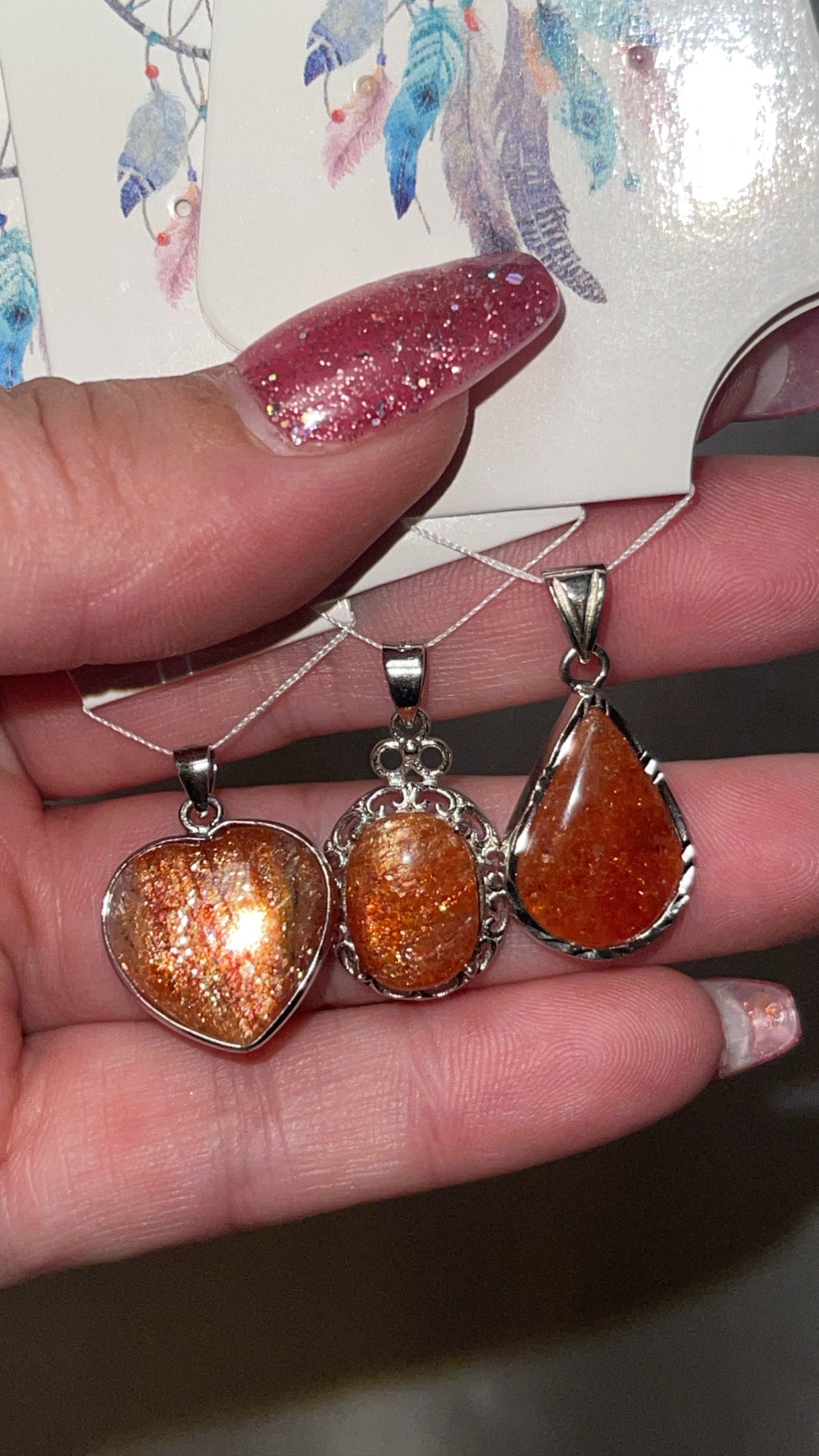 Sunstone 925 Pendant
