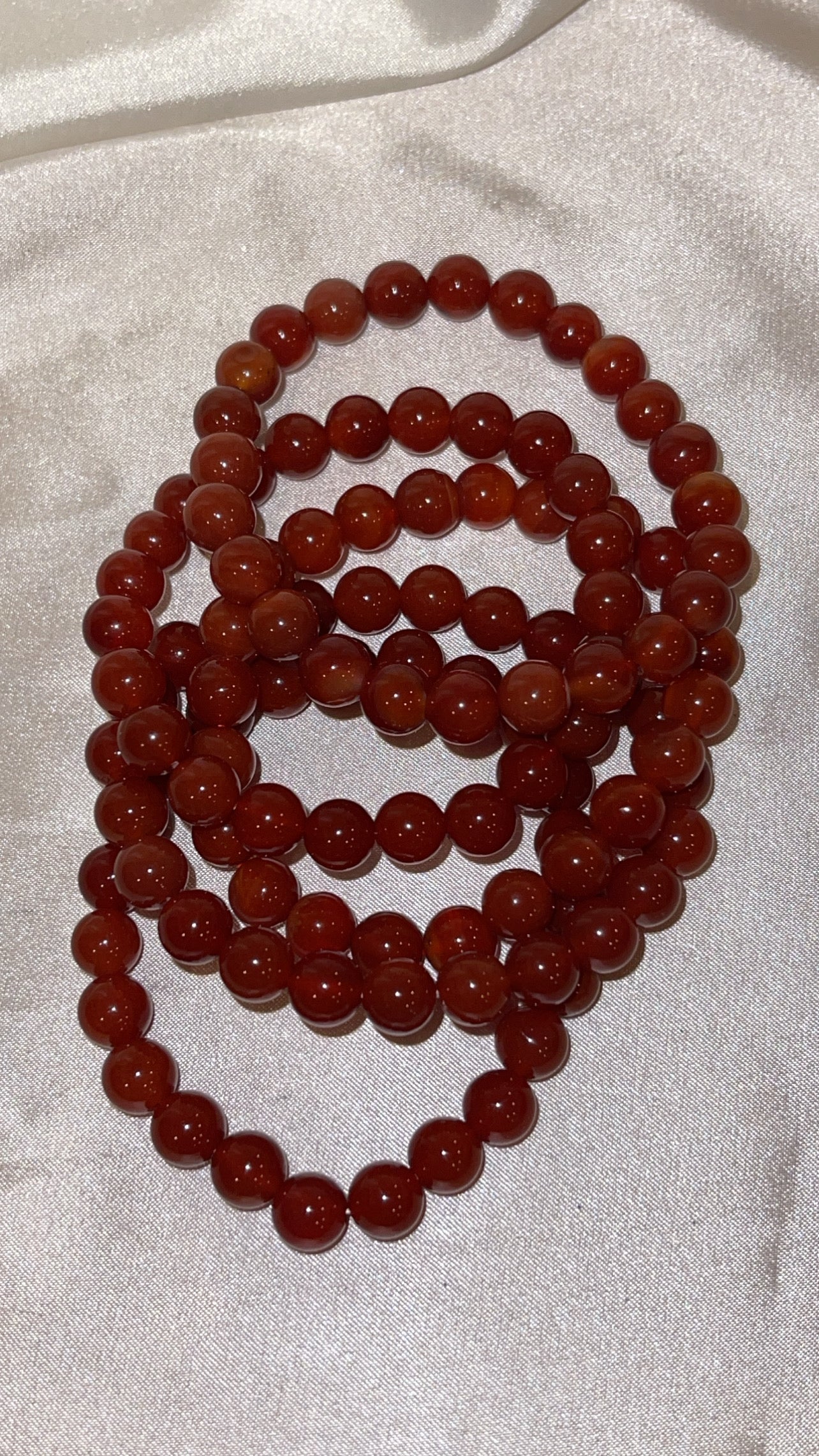 Carnelian Bracelet 8mm