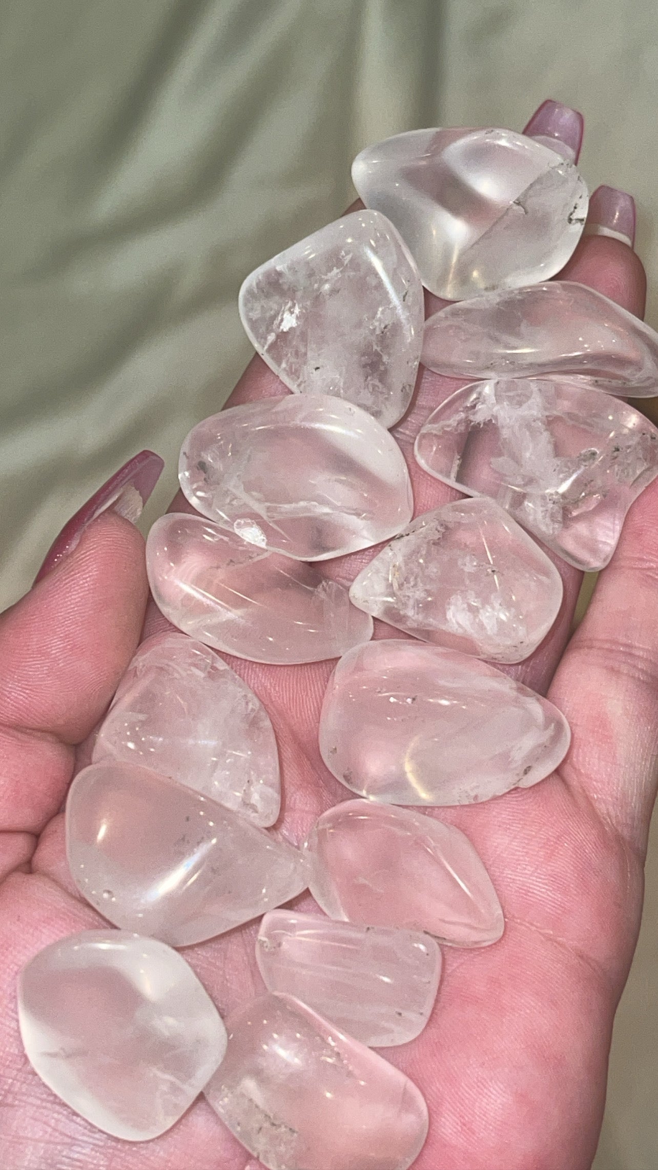 Girasol Quartz Tumble