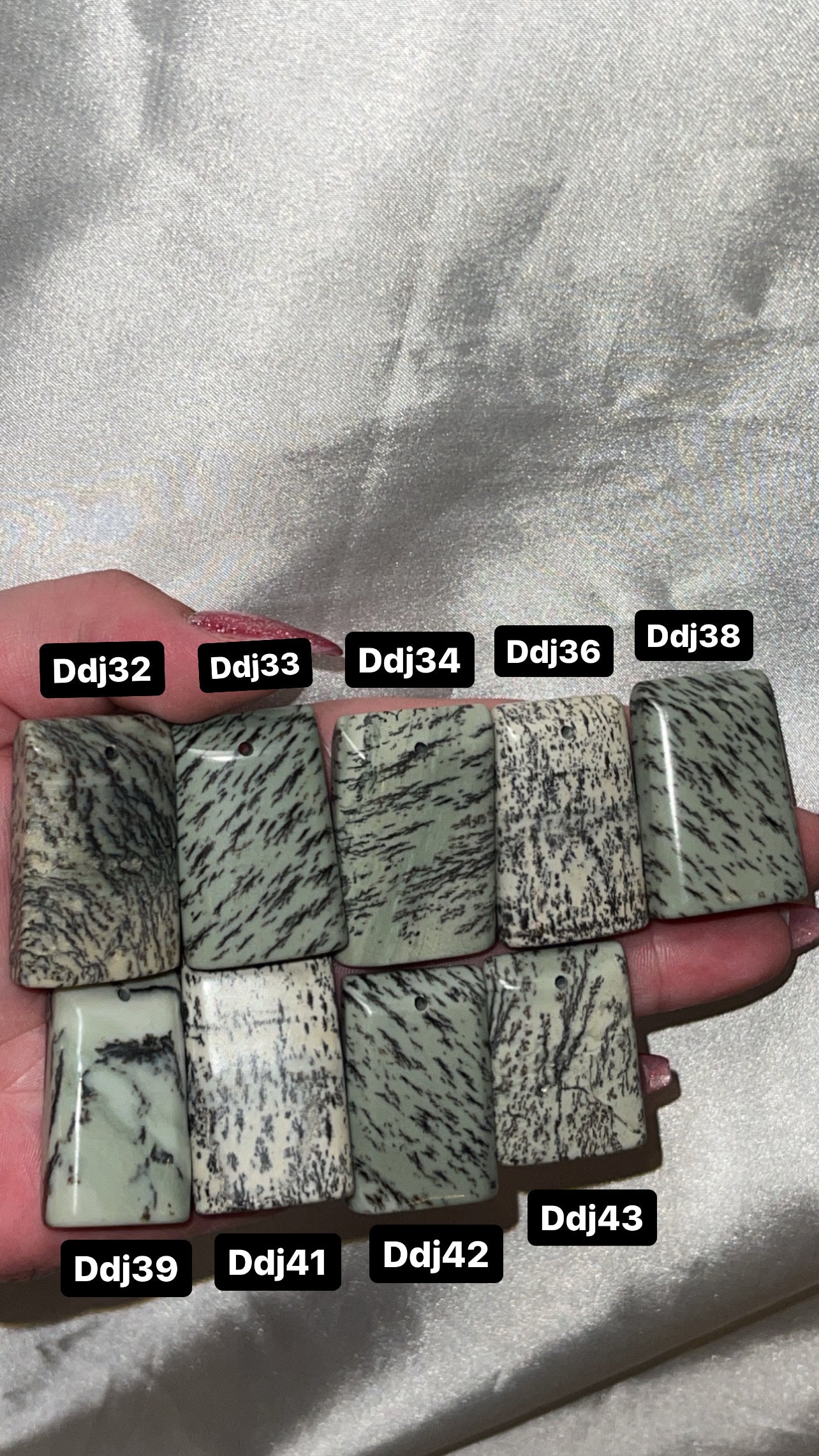 Dendritic Jade Pendant (Choose Your Own)