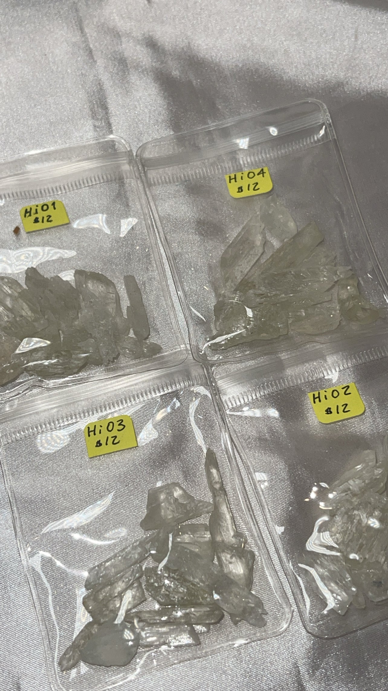 Hiddenite (Green Kunzite) Bundle (Choose Your Own)