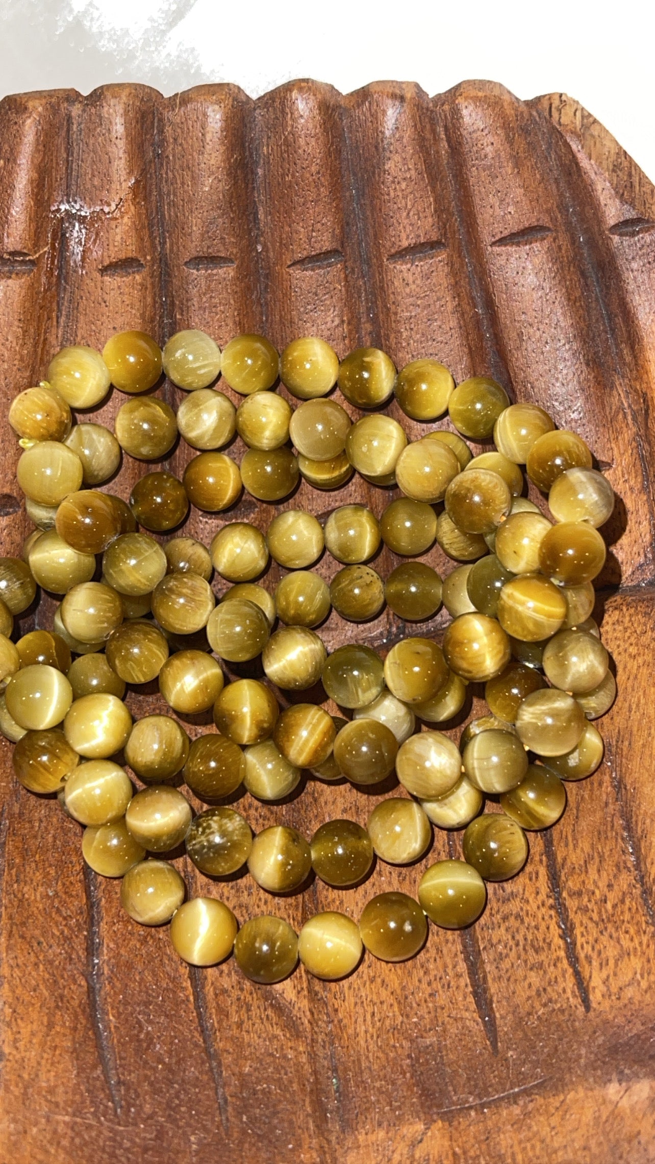 Golden Tigers Eye Bracelet 8mm