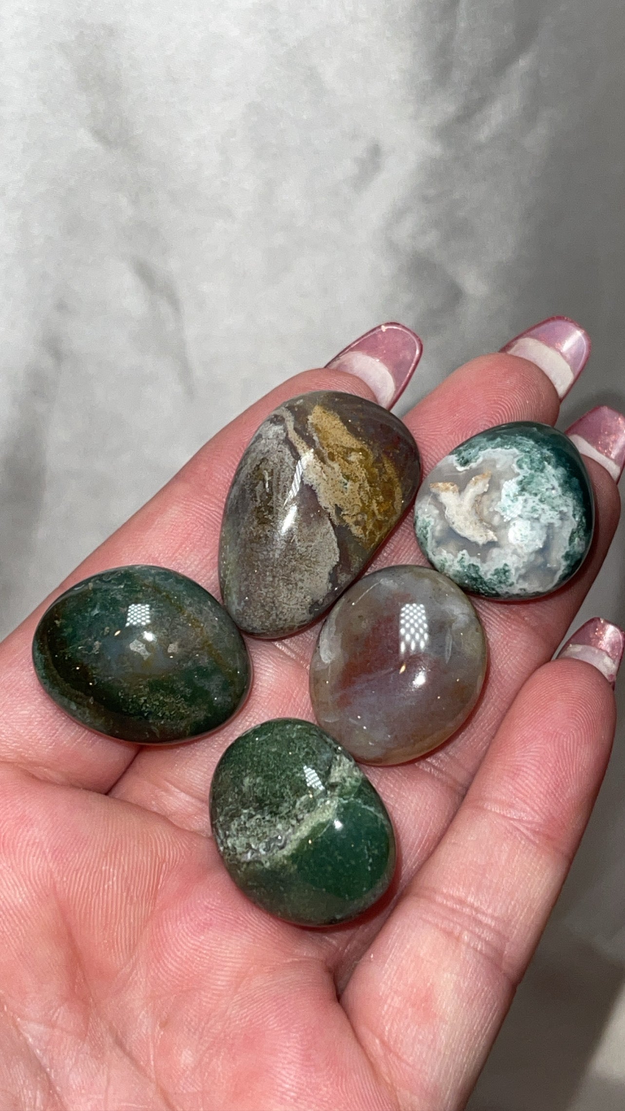 Moss Agate Tumble Bundle