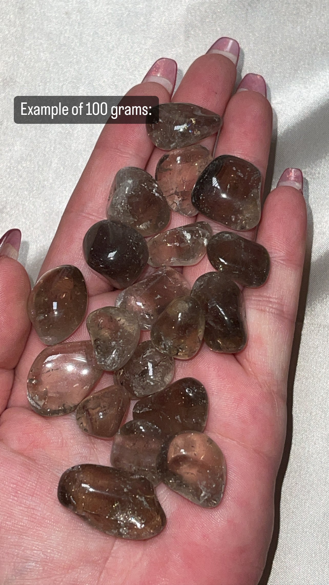 Smoky Quartz 50gram/100gram Tumble Bundle