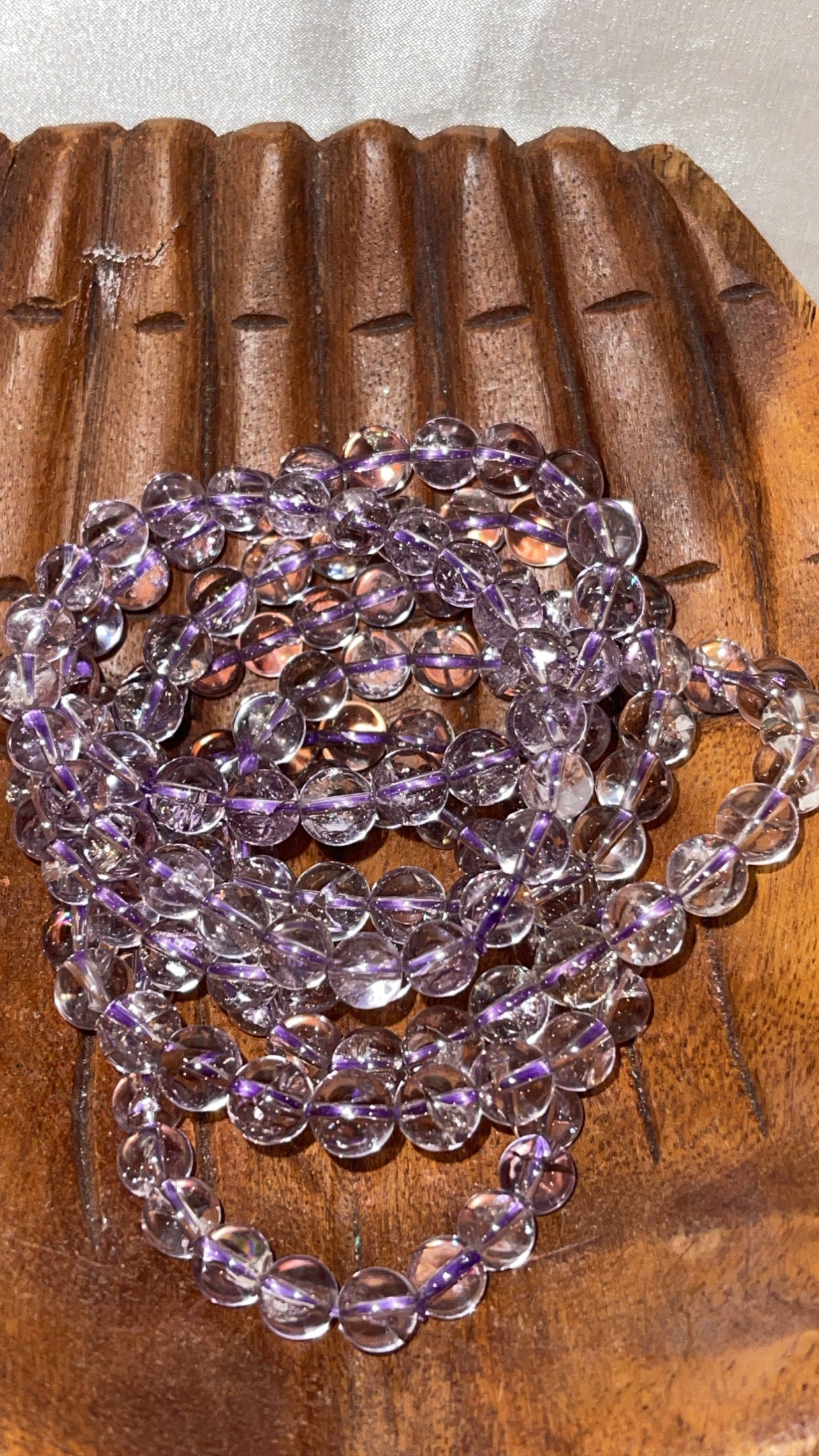 Rainbow Quartz Bracelet 8mm