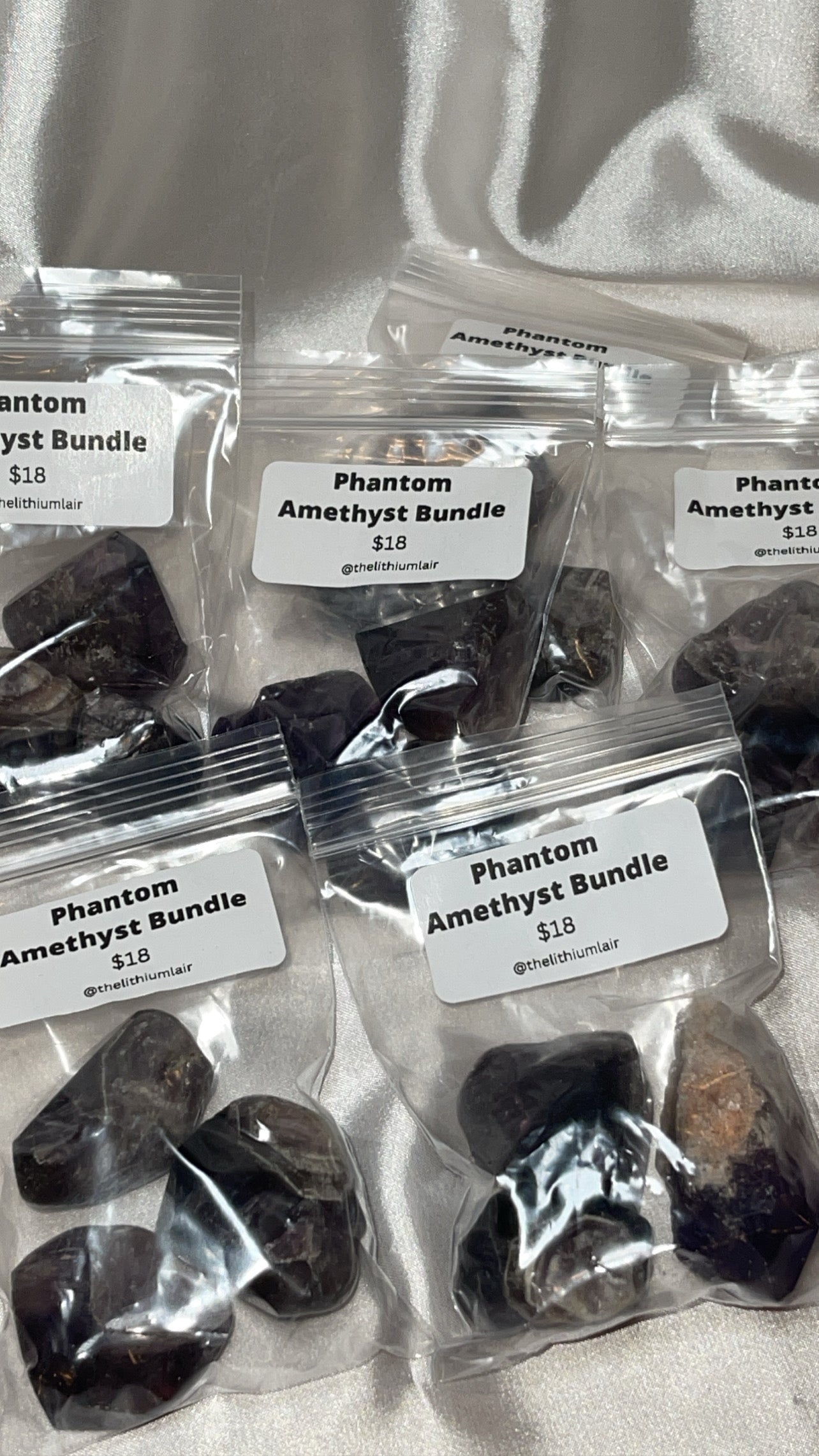 Amethyst Phantom Polished Point Bundle (Choose Your Own!)
