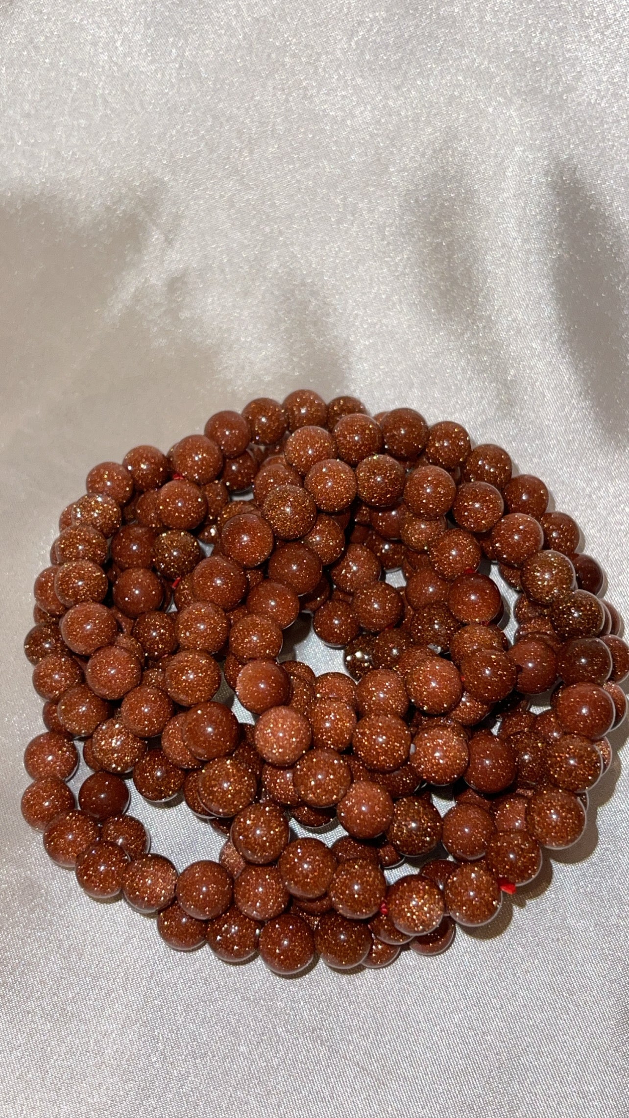 Goldstone Bracelet 8mm