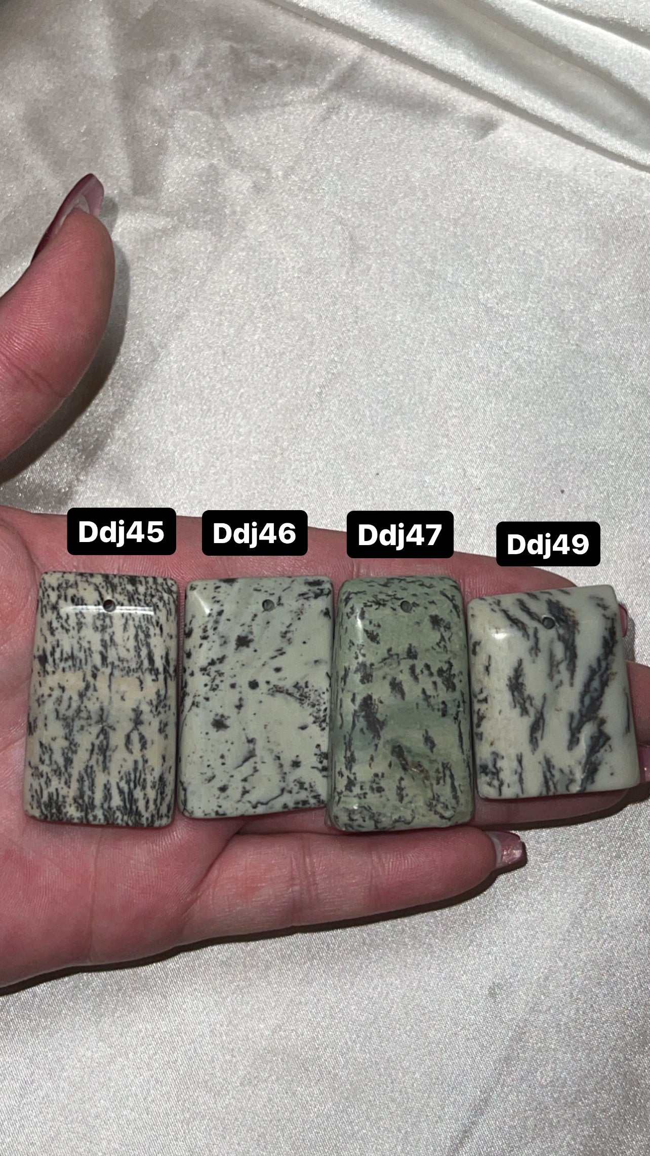 Dendritic Jade Pendant (Choose Your Own)