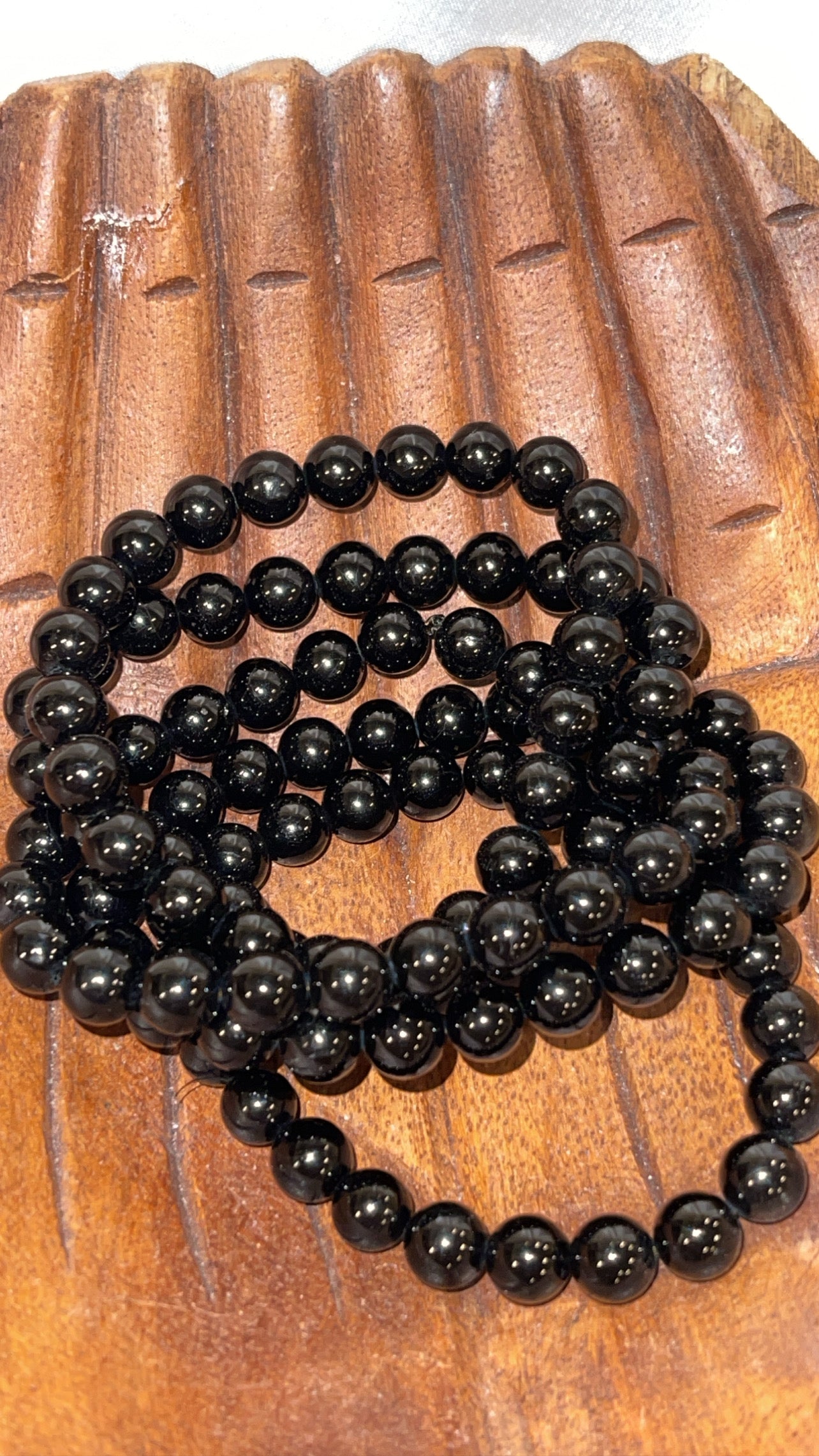 Black Tourmaline Bracelet 8mm