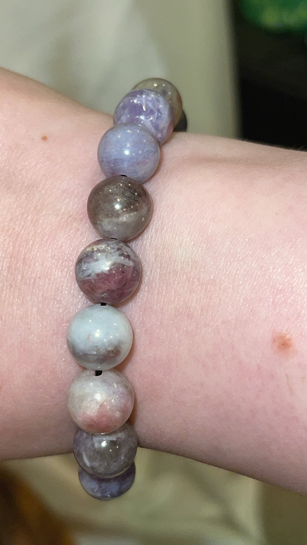 Unicorn Stone Bracelet 10mm