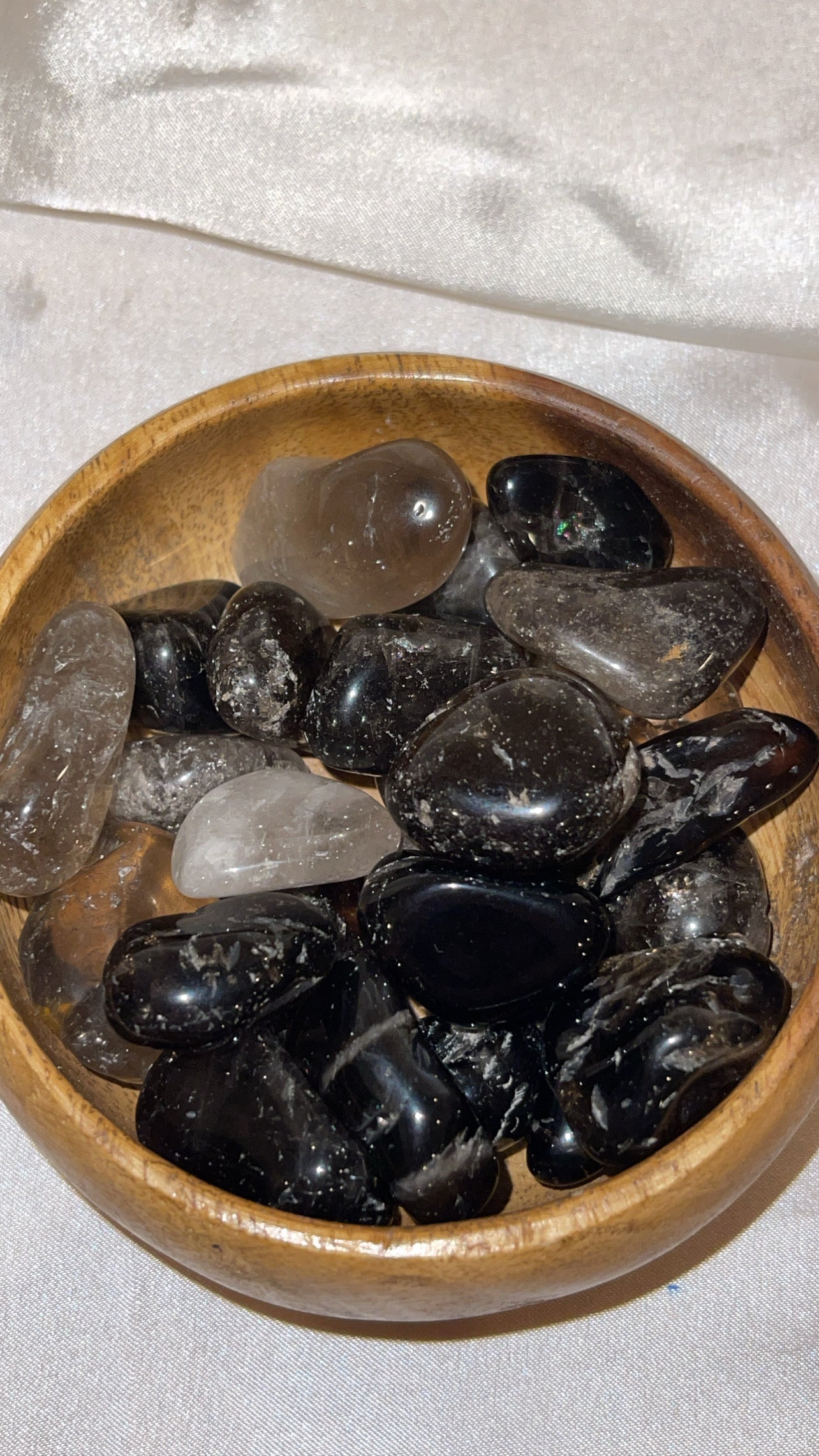 Quartz Tumble (Smoky/Clear)