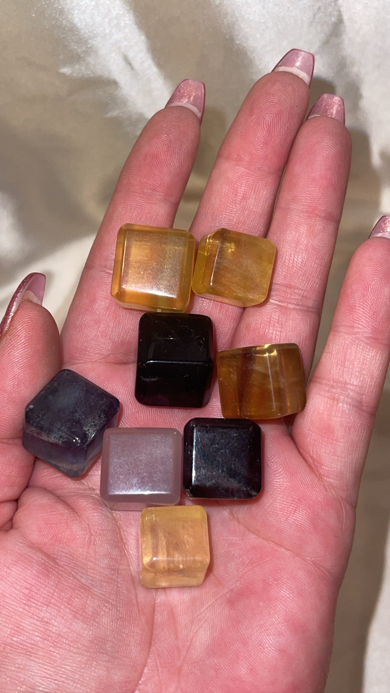 Fluorite Cube