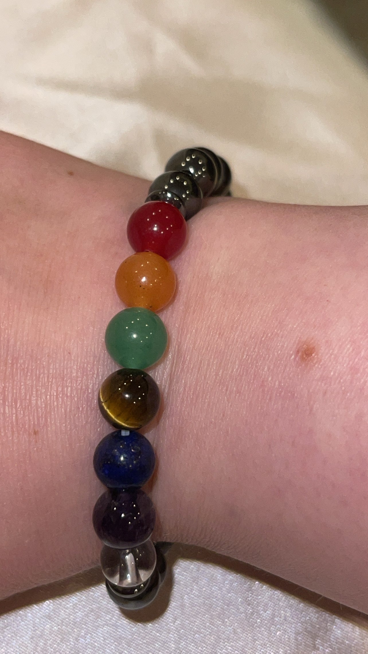 Hematite Chakra Bracelet 8mm