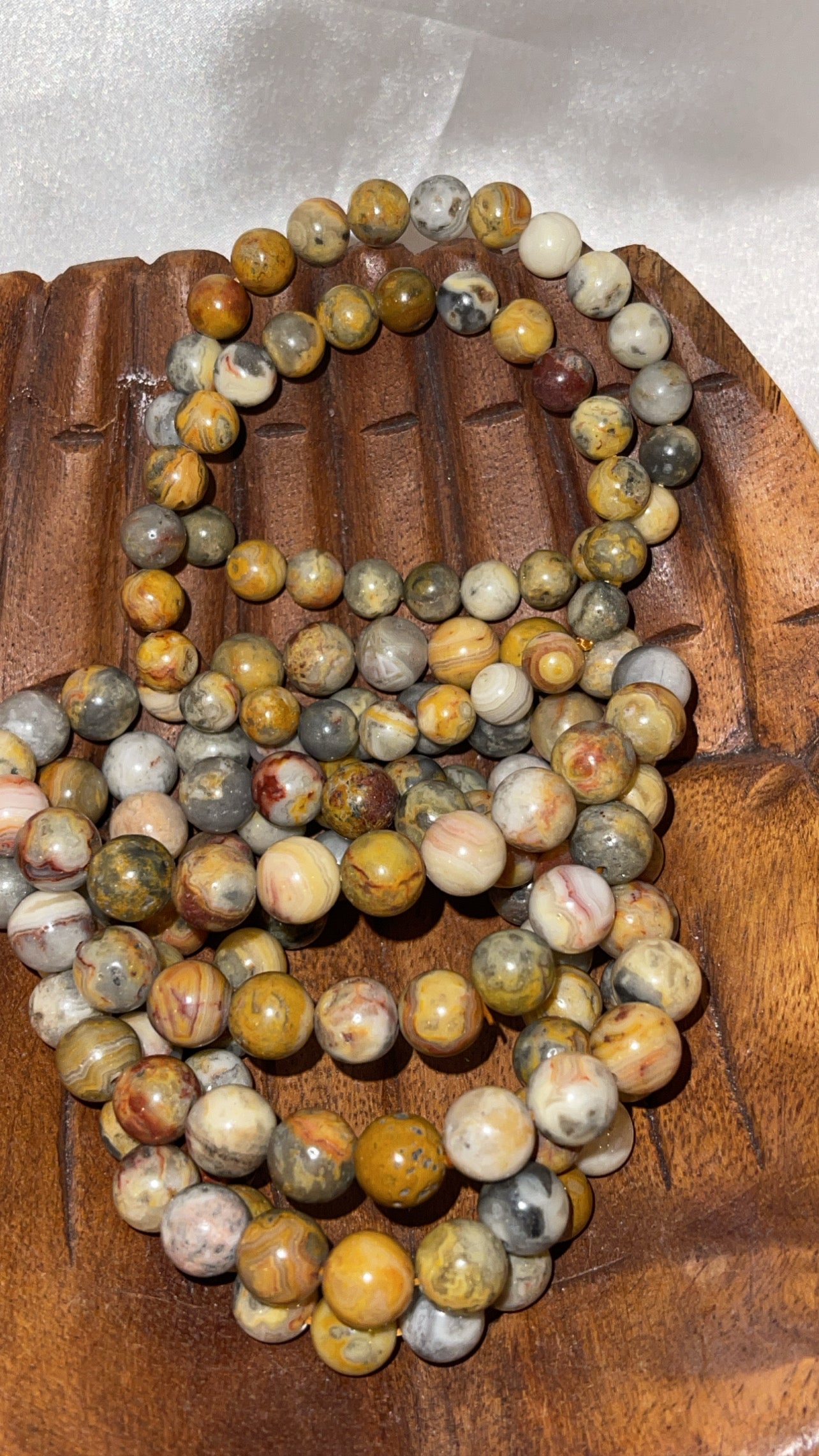 Crazy Lace Agate 8mm/10mm