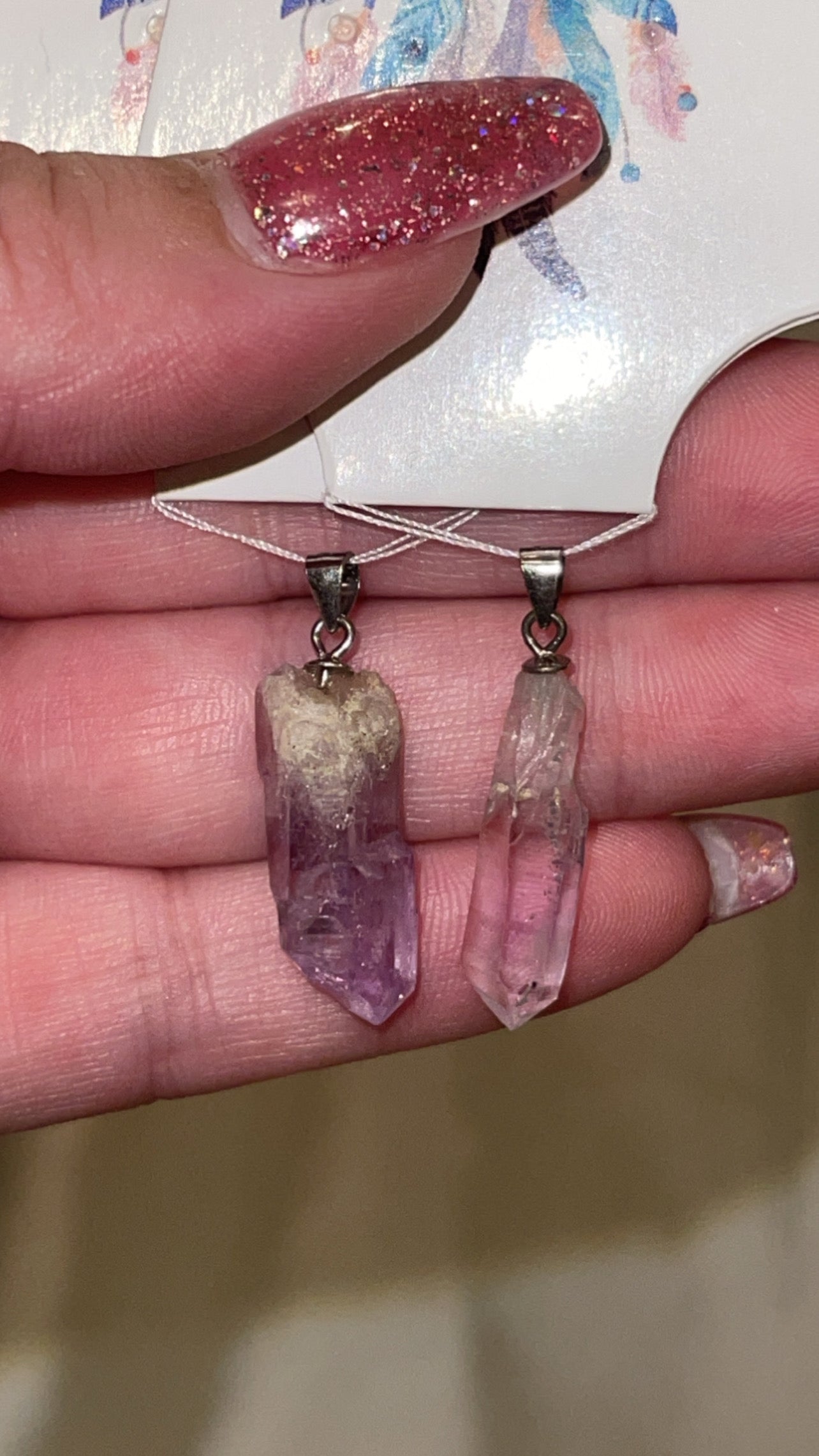 Vera Cruz Amethyst Point 925 Pendant (Choose Your Own!)