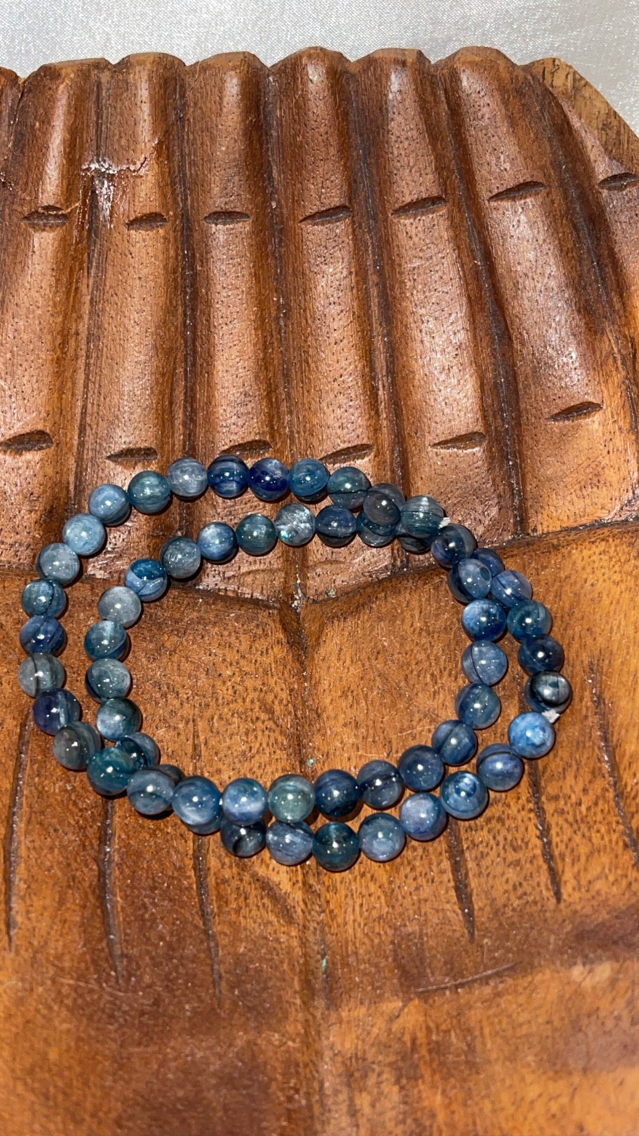 Blue Kyanite AAA Bracelet 6mm
