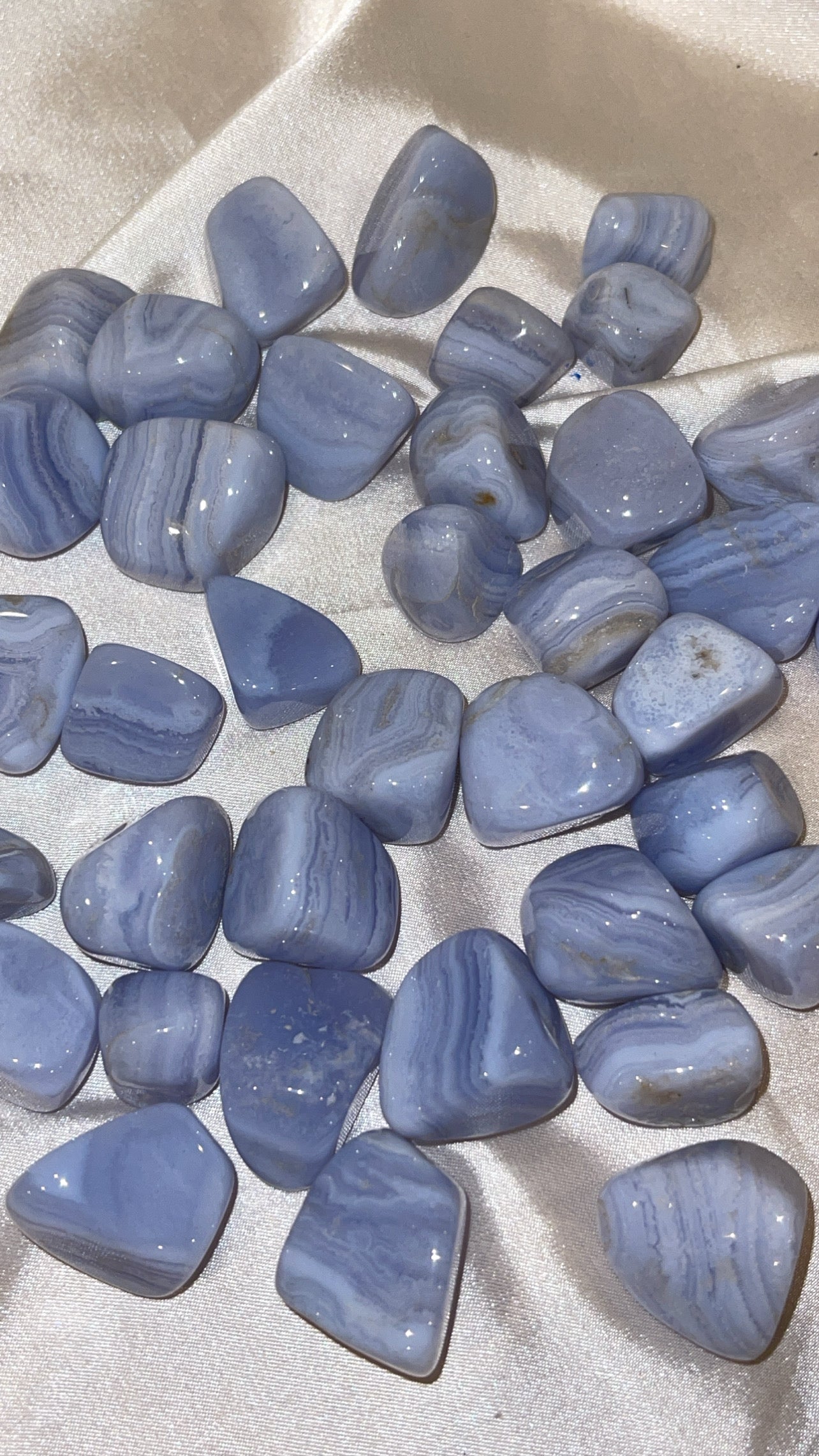 Blue Lace Agate Tumble