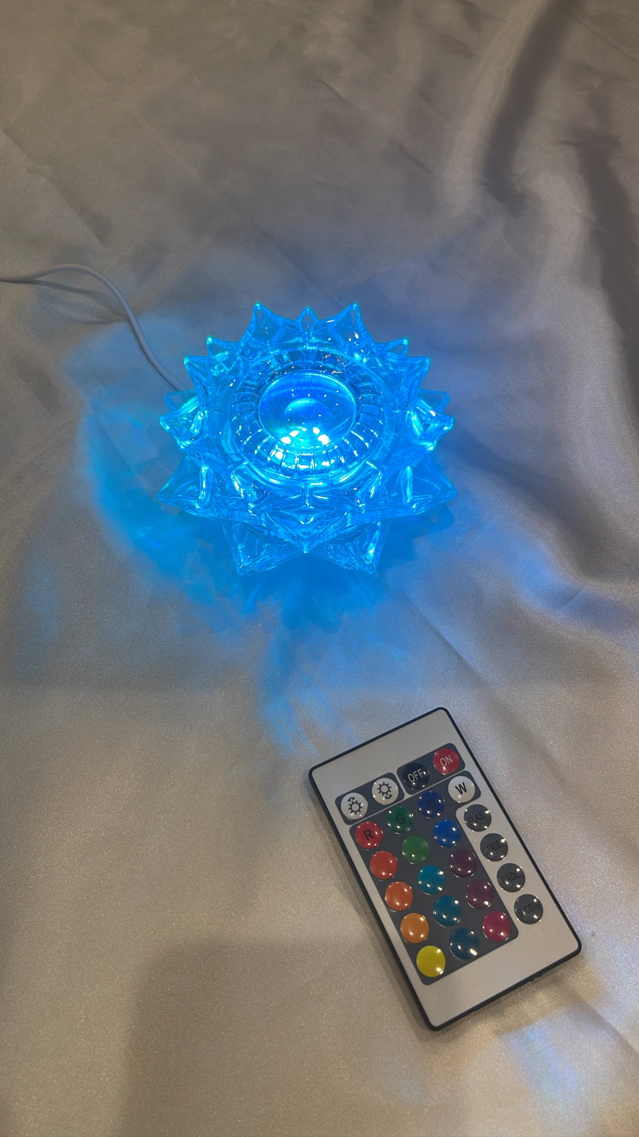 Lotus Sphere Stand Lamp