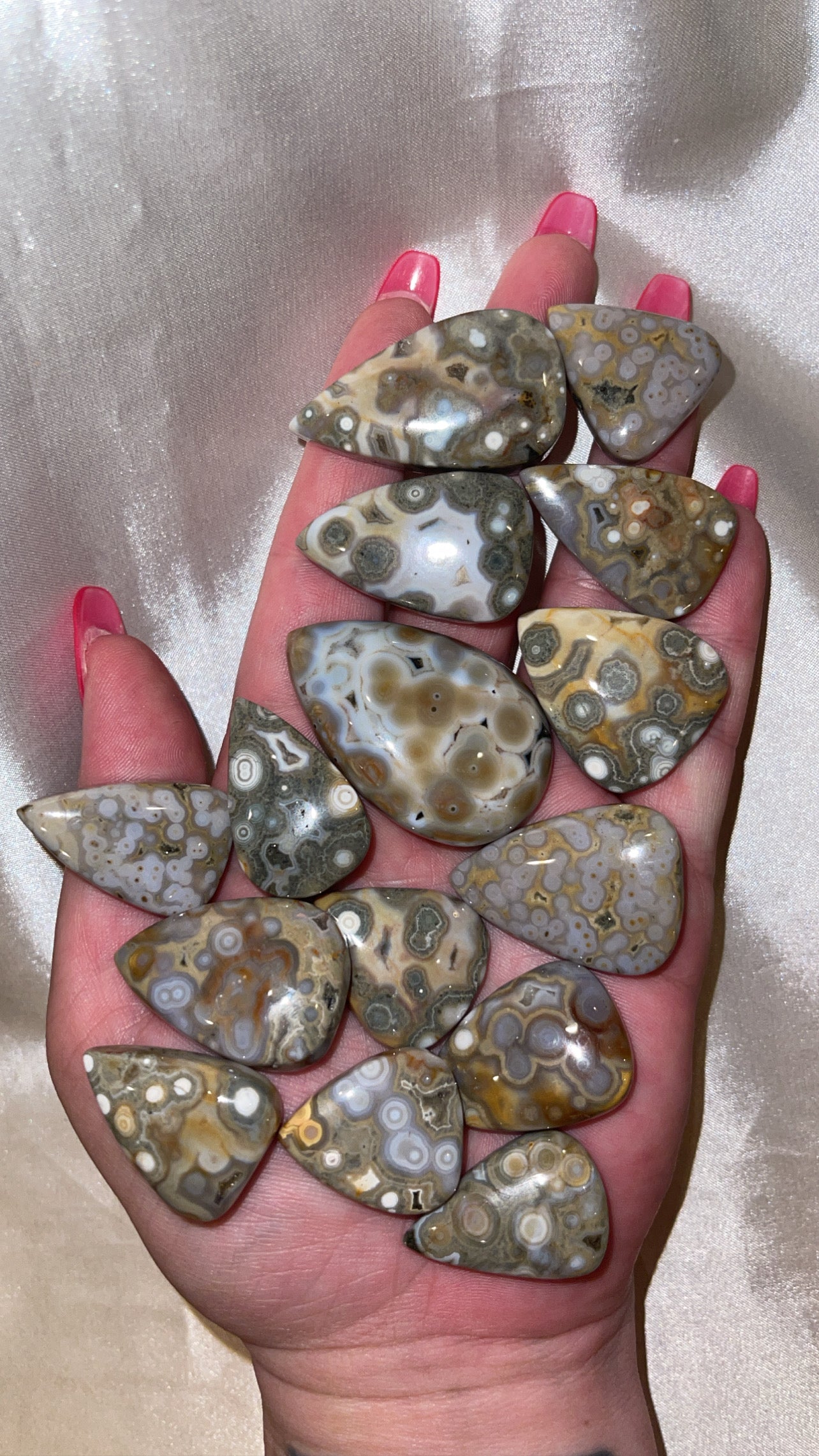 8th Vein Ocean Jasper Cabachon (Choose Your Own)