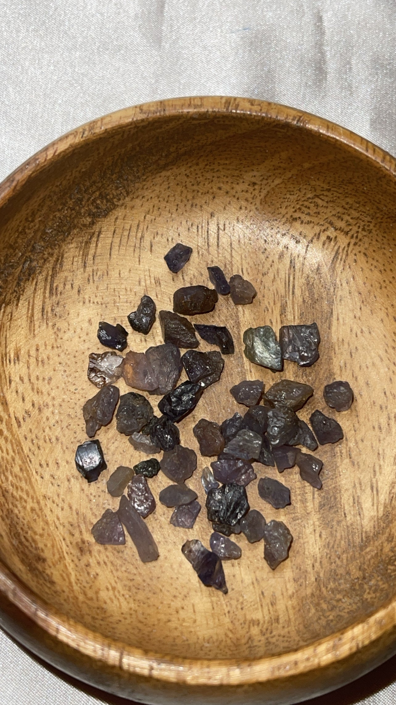 Tanzanite Raw Bundle Bag