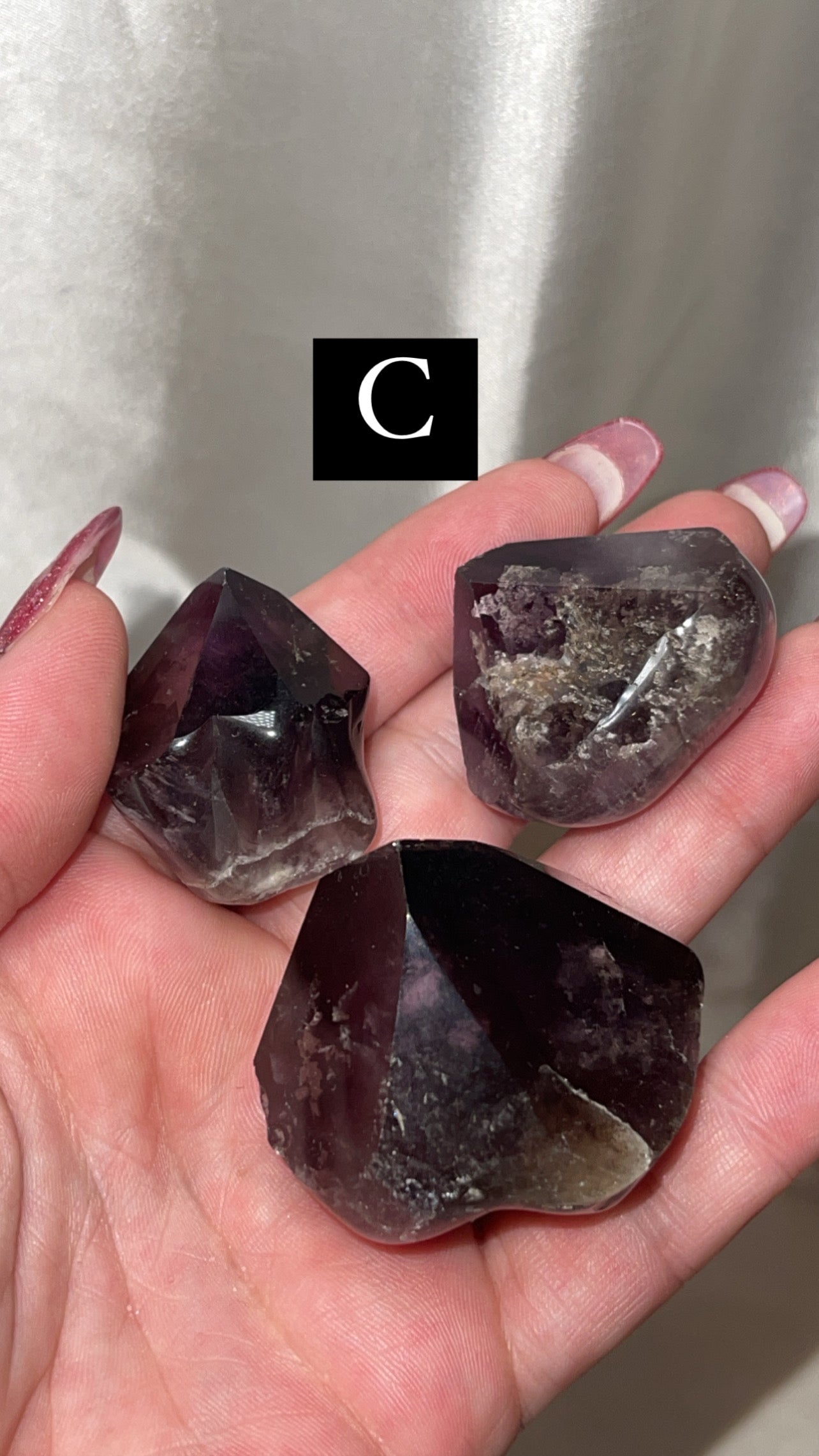 Amethyst Phantom Polished Point Bundle (Choose Your Own!)