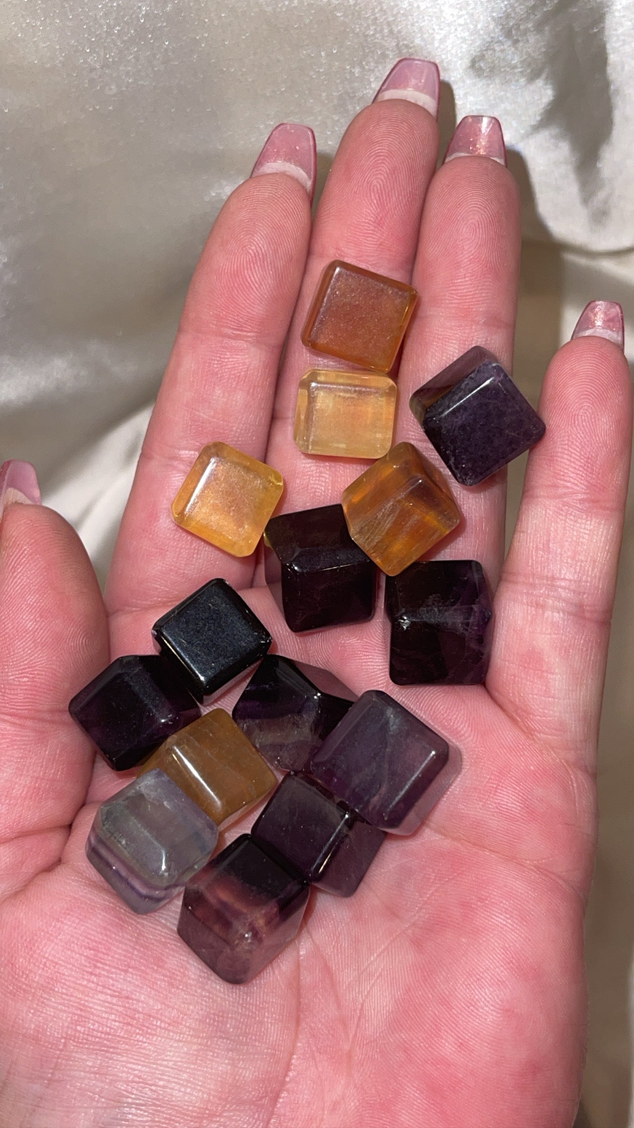 Fluorite Cube