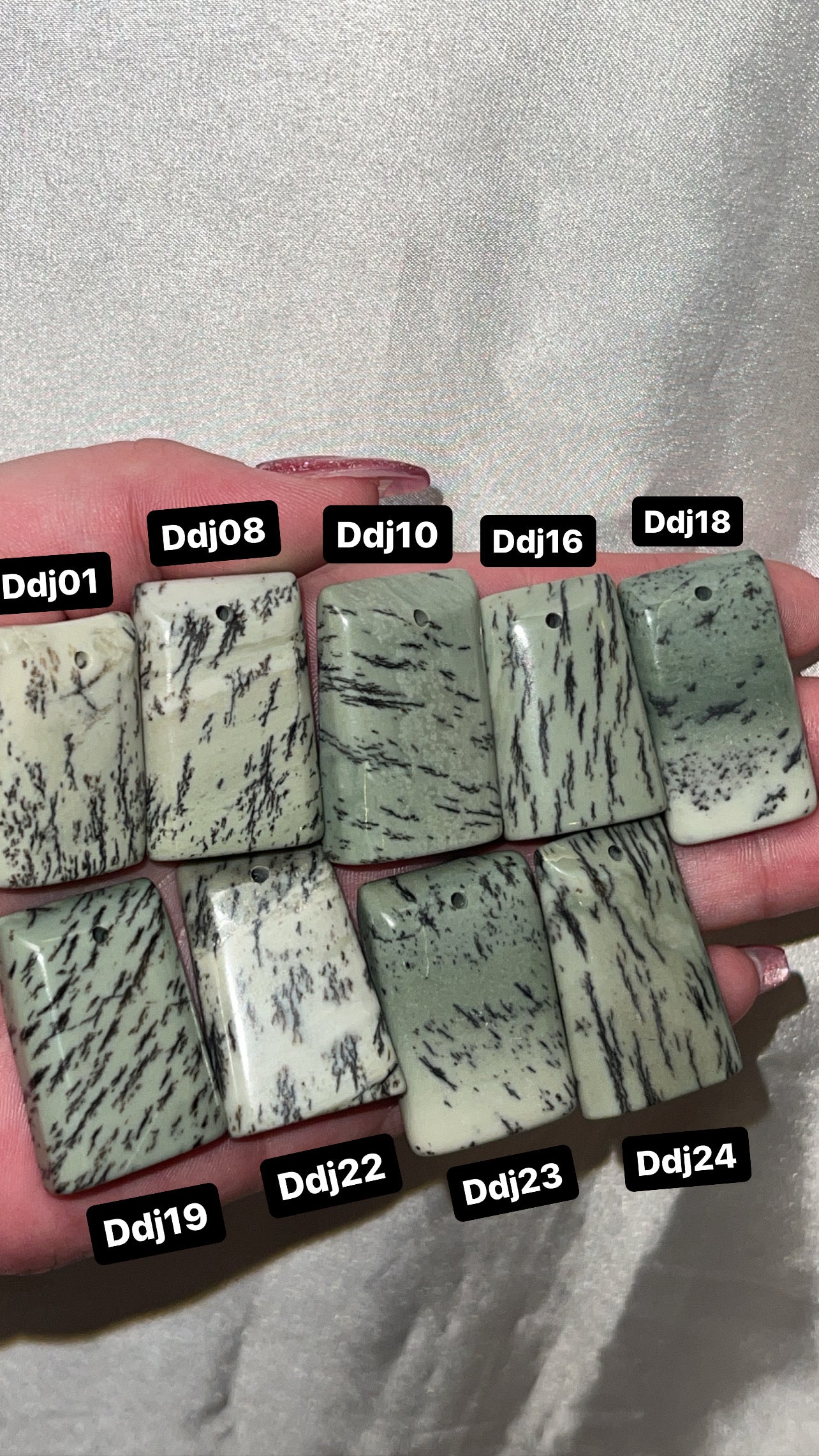 Dendritic Jade Pendant (Choose Your Own)