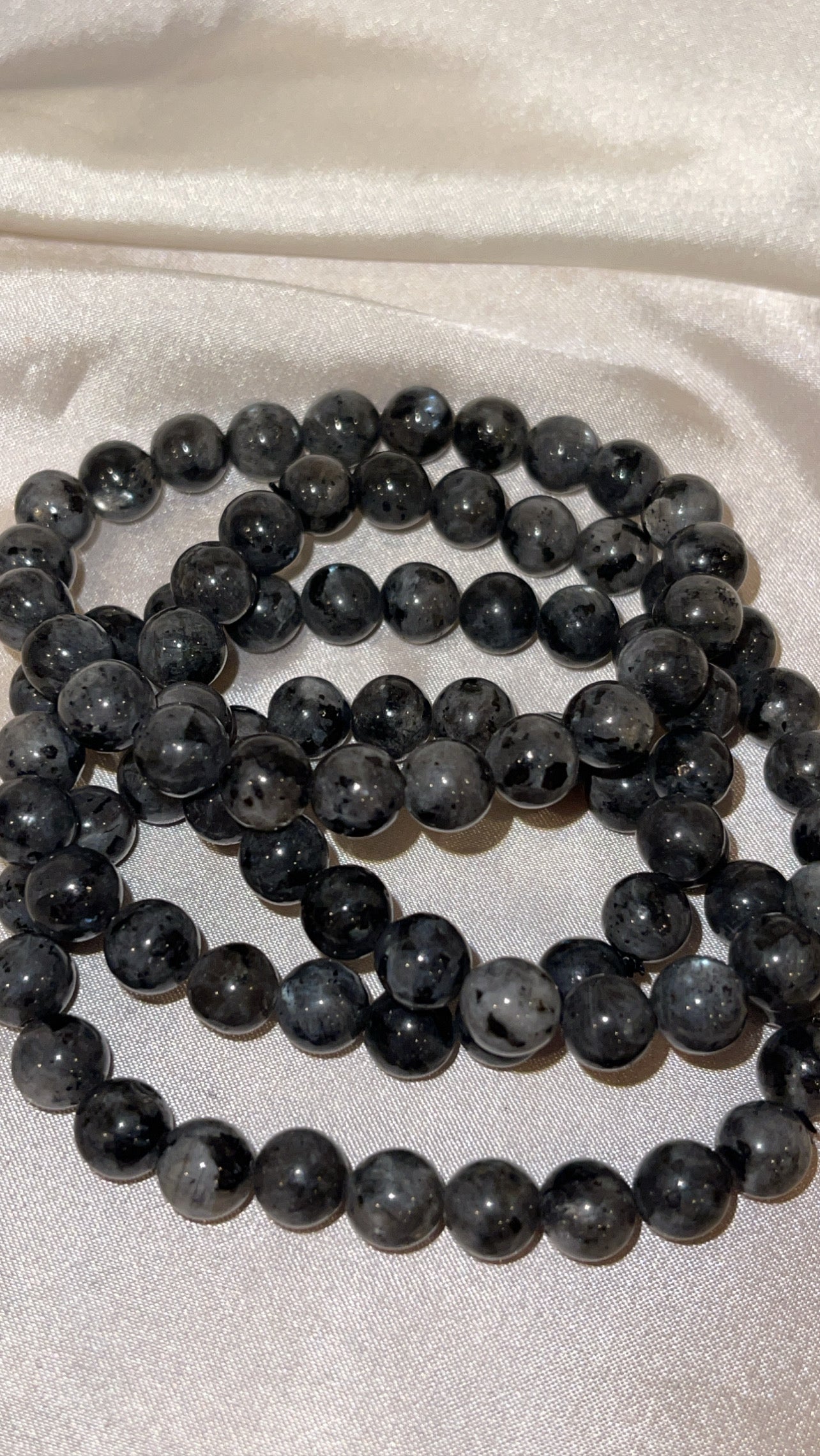 Larvakite Bracelet 8mm