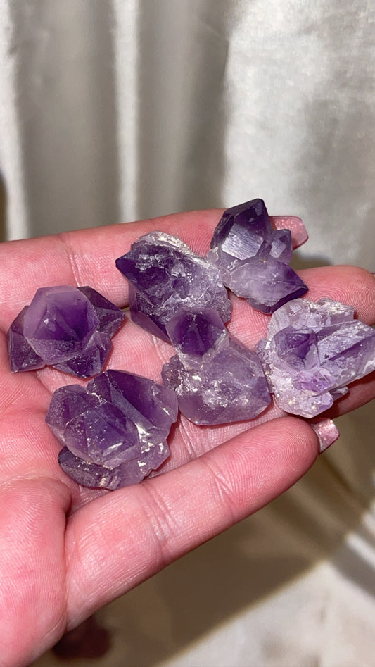 Amethyst Elestial Point