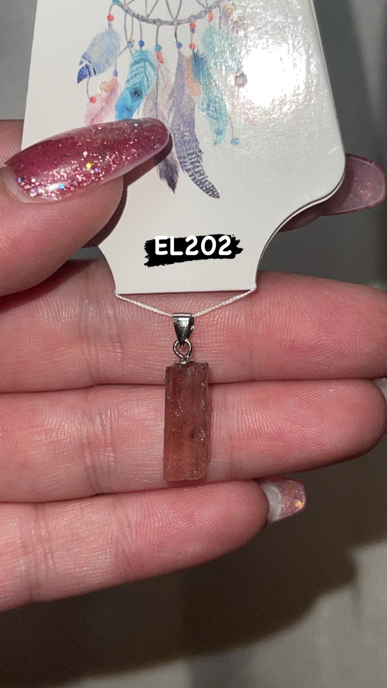 Tourmaline Raw 925 Pendant (Choose Your Own!)
