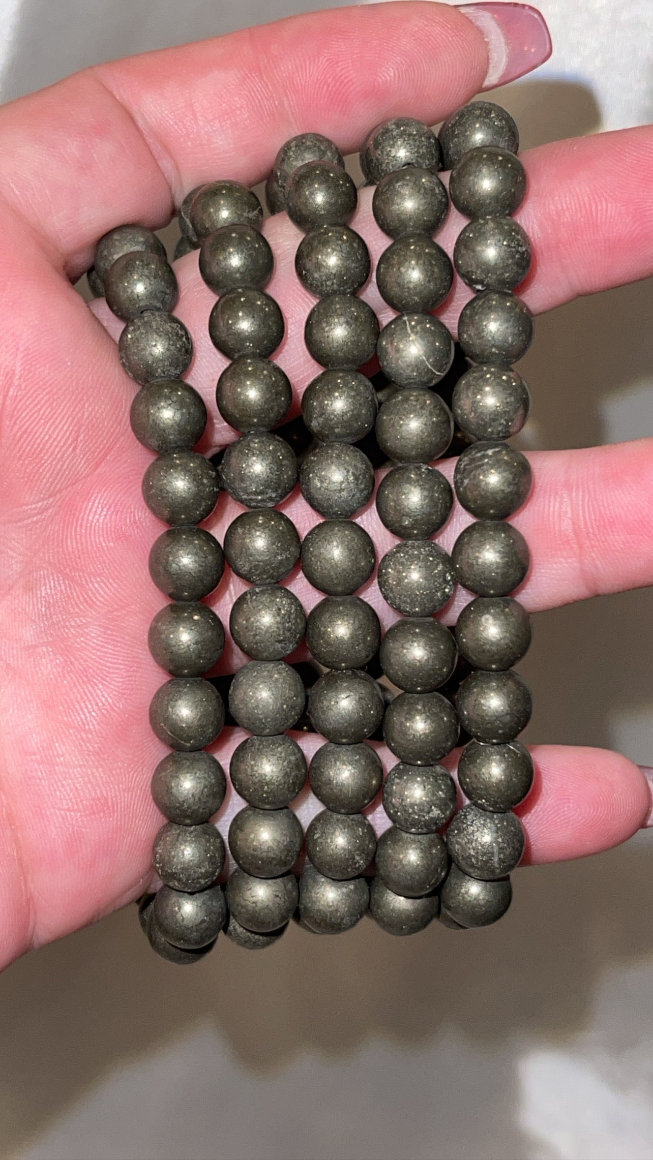 Pyrite Bracelet 8mm