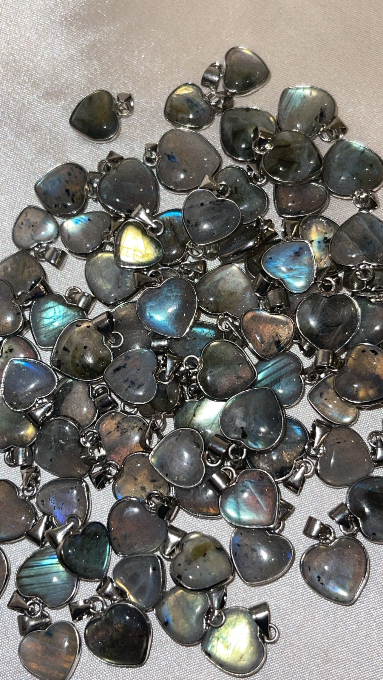 Labradorite Heart Mini Pendant