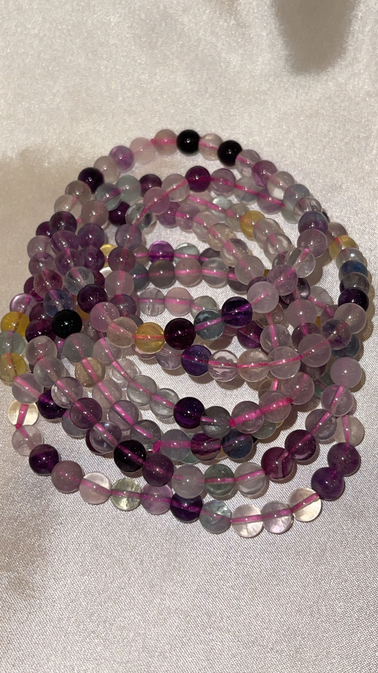 Fluorite Bracelet 6mm