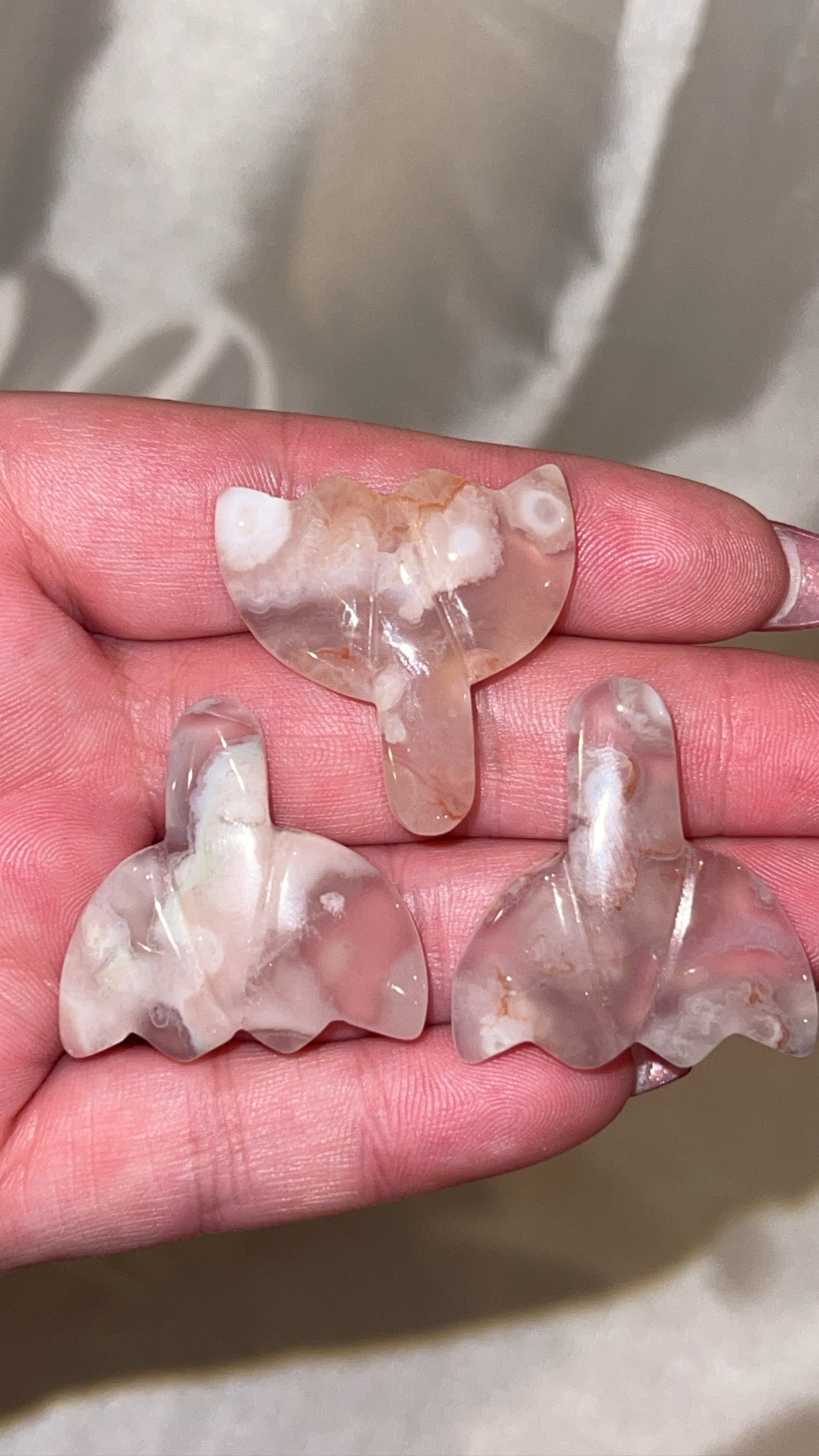 Flower Agate Carving