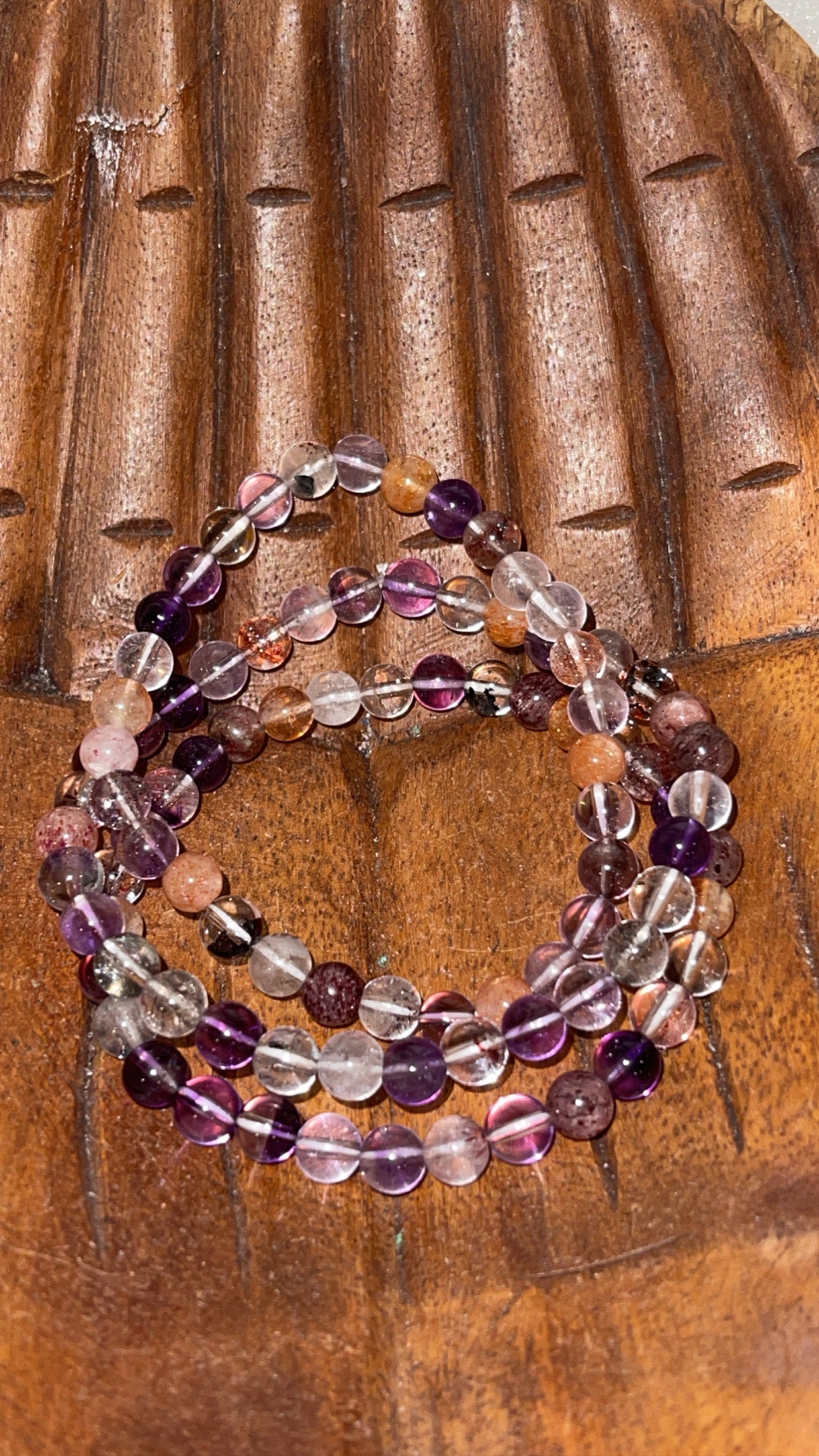 Harley Quinn Amethyst AAA Bracelet 6mm