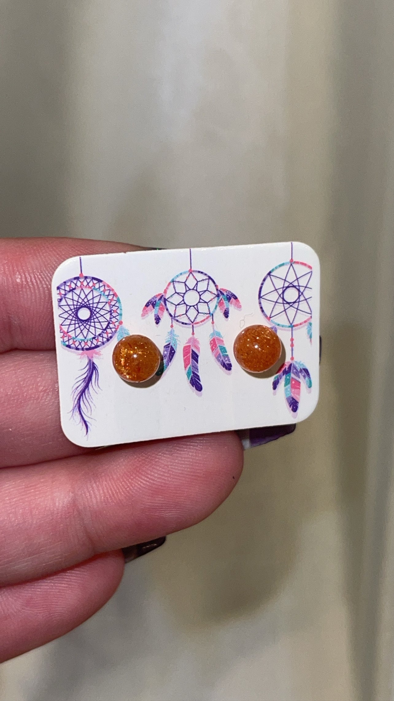 Crystal Stud Earrings ($9 each)