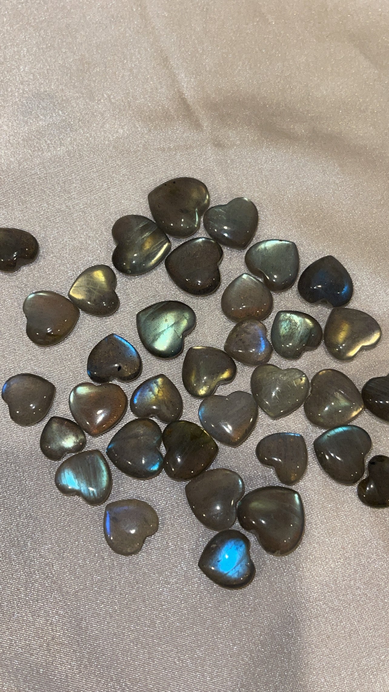 Labradorite Mini Heart