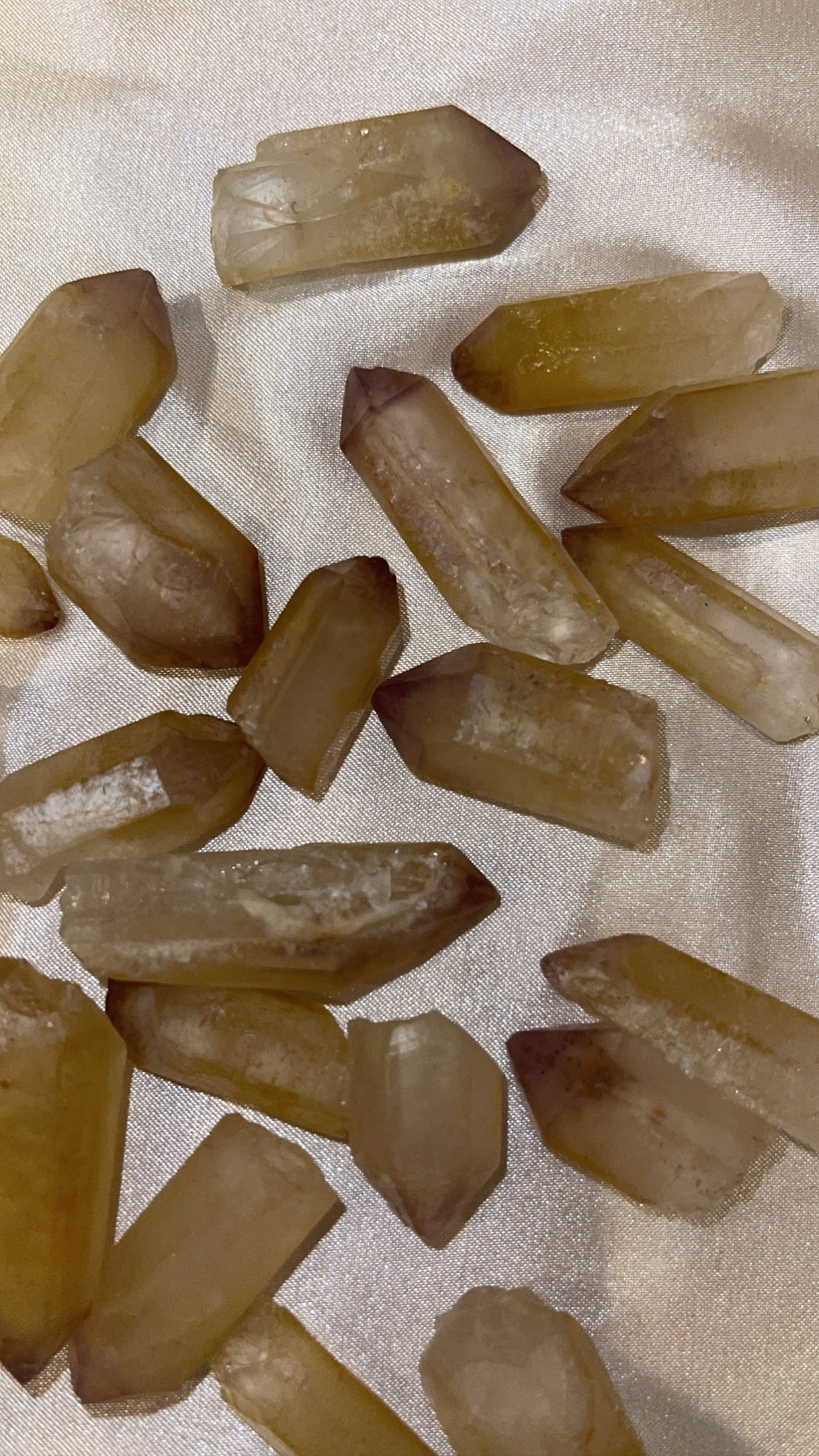 Golden Amethyst Point