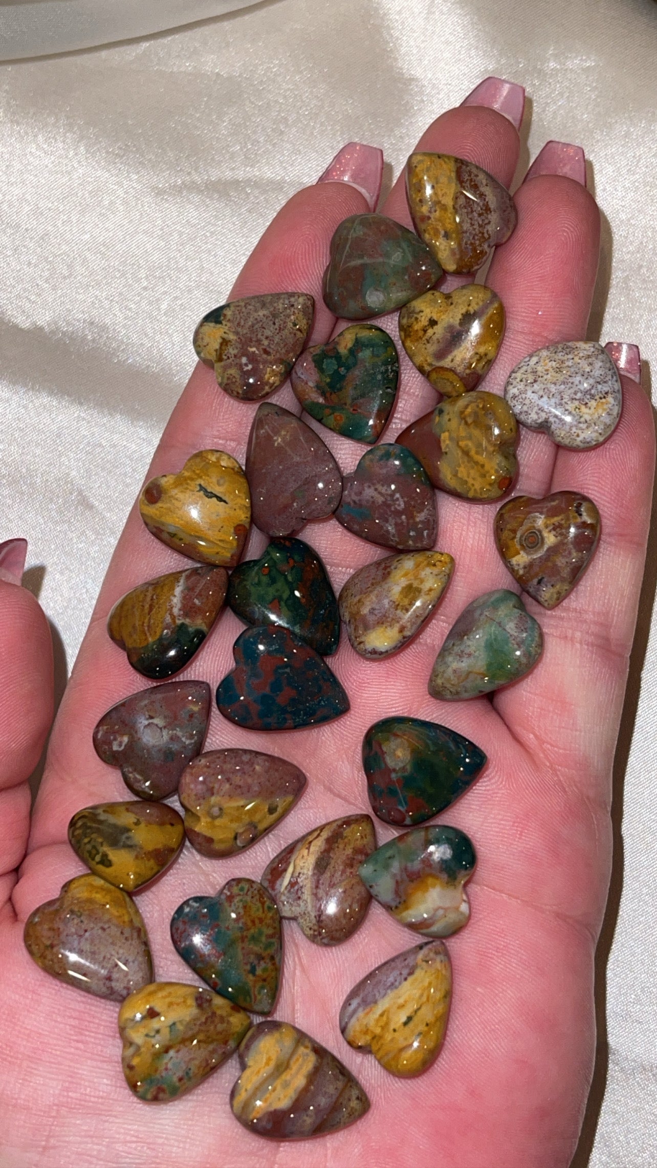 Ocean Jasper Heart