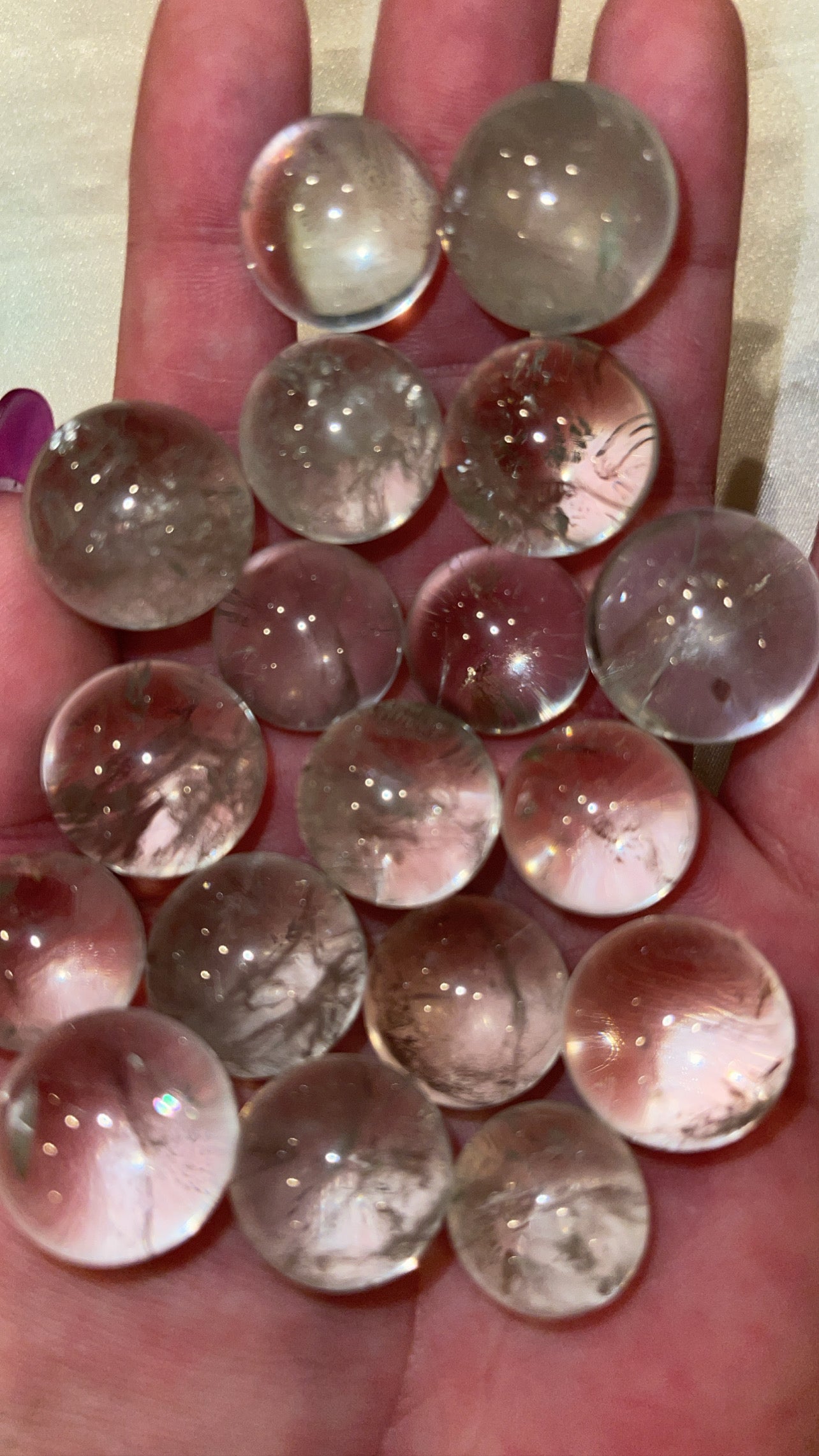 Prasiolite (Green Amethyst) Mini Sphere