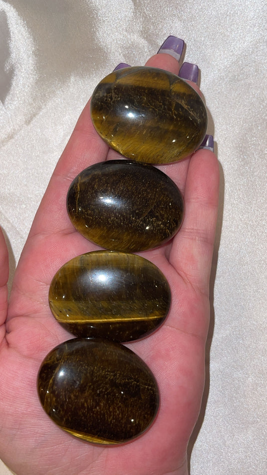 Tigers Eye Mini Palmstone