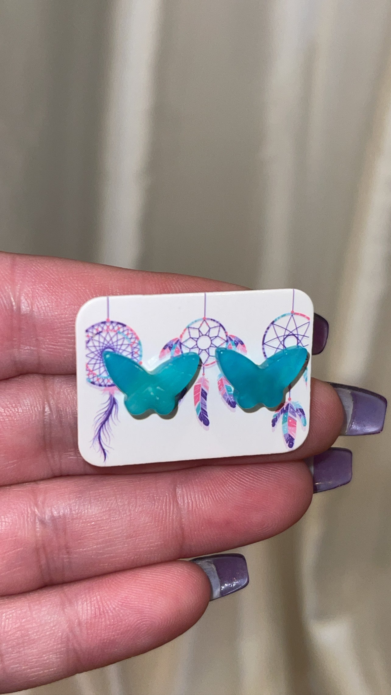 Crystal Stud Earrings ($9 each)