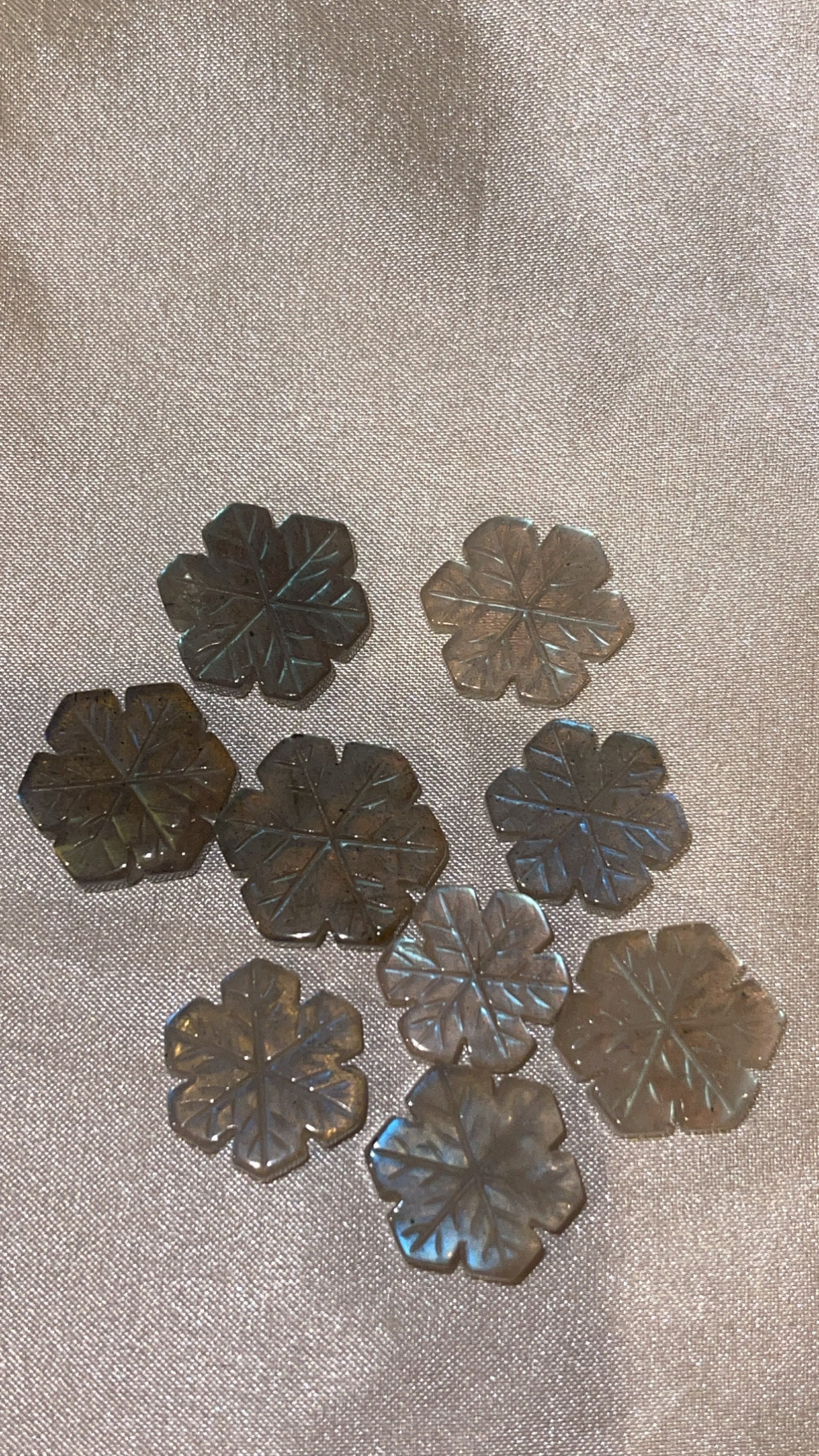 Green Flower Agate Lotus Flower