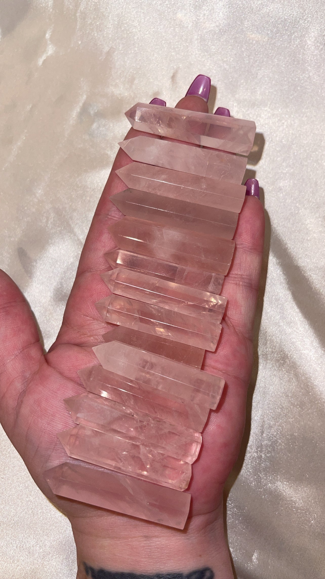Rose Quartz Mini Tower